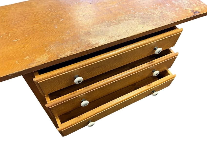 Oak Drop leaf Chest - 3