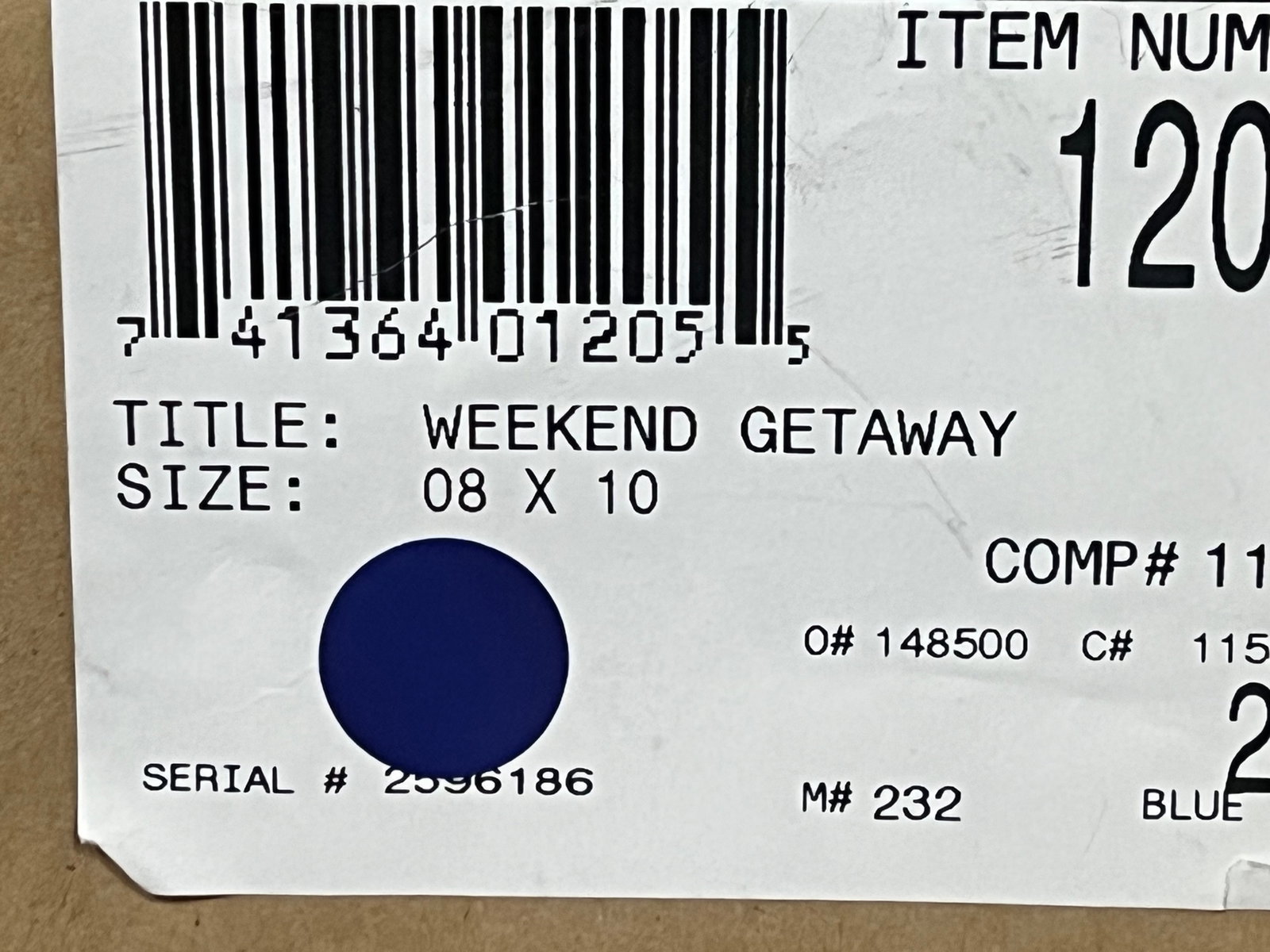 190“Weekend Getaway?? Print - 5