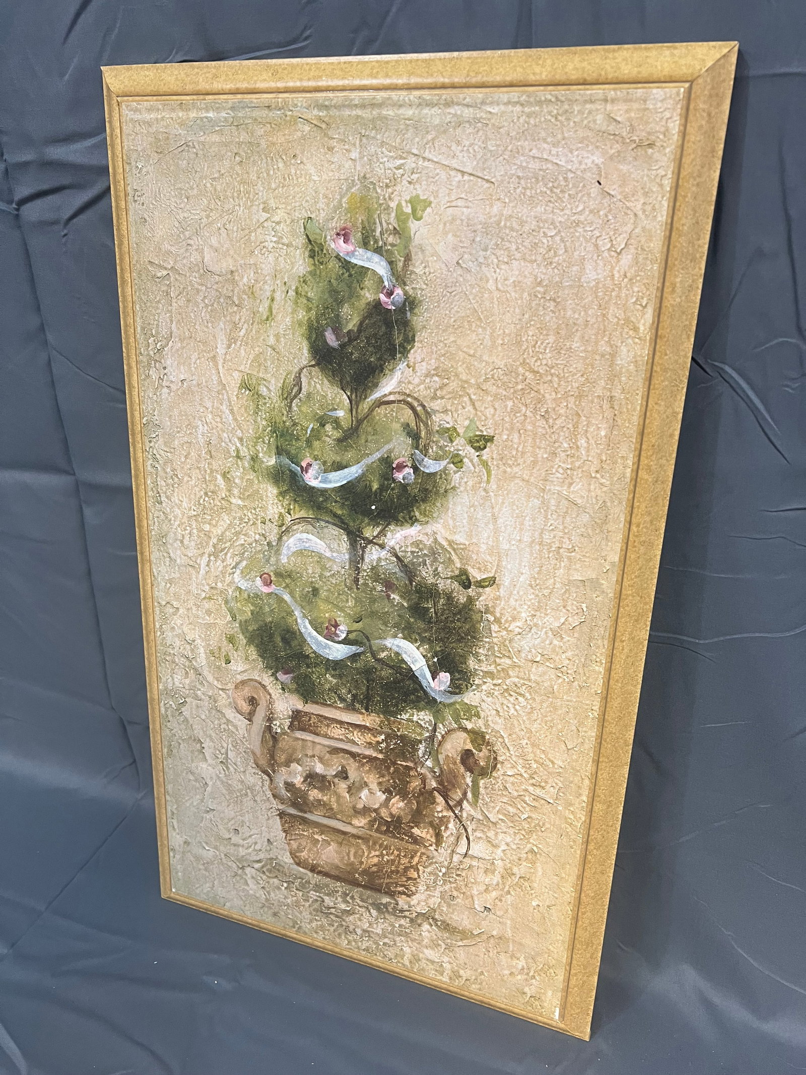166Fall Topiary Painting - 2