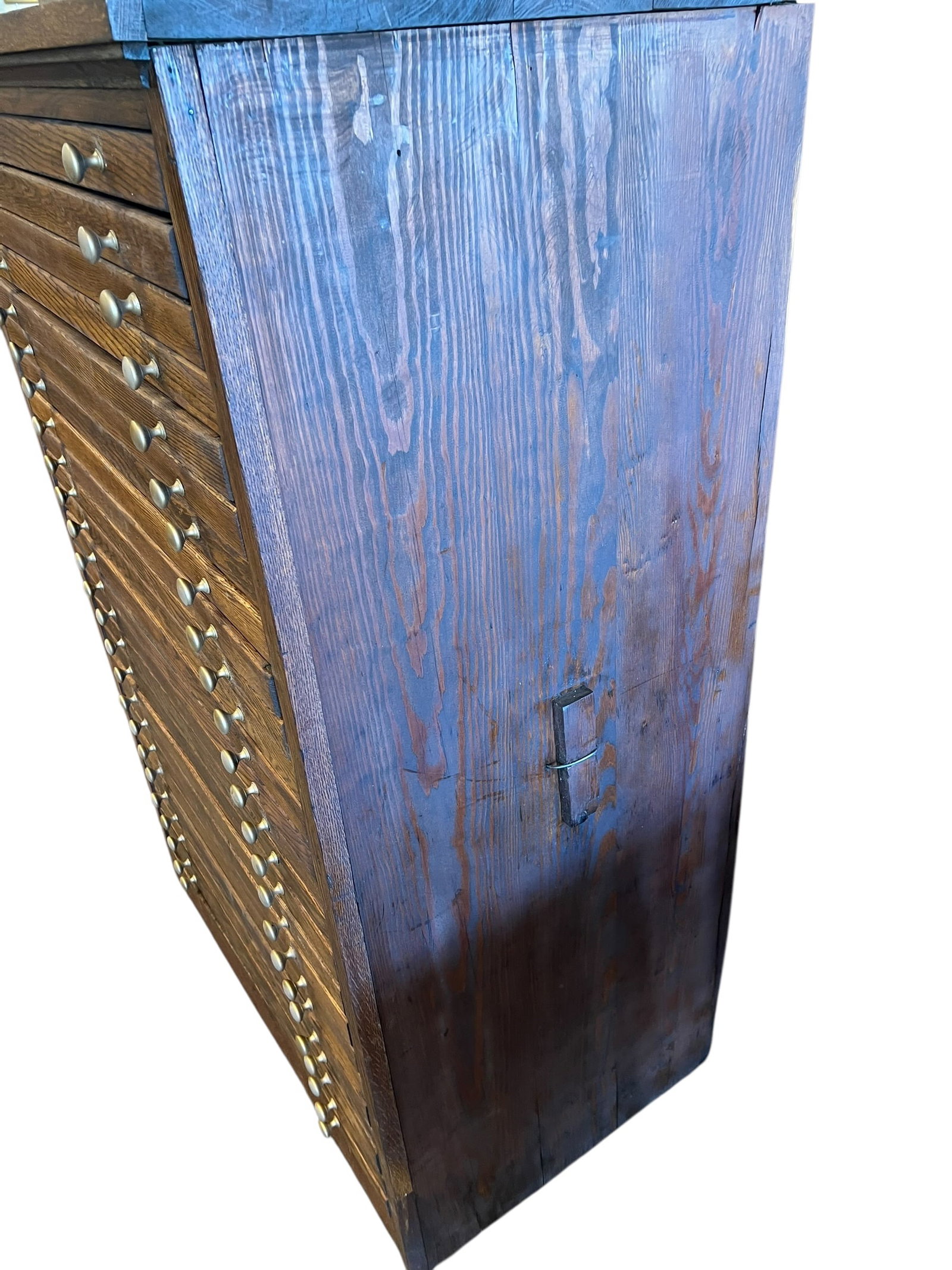 Antique Multi Drawer Map Cabinet - 4