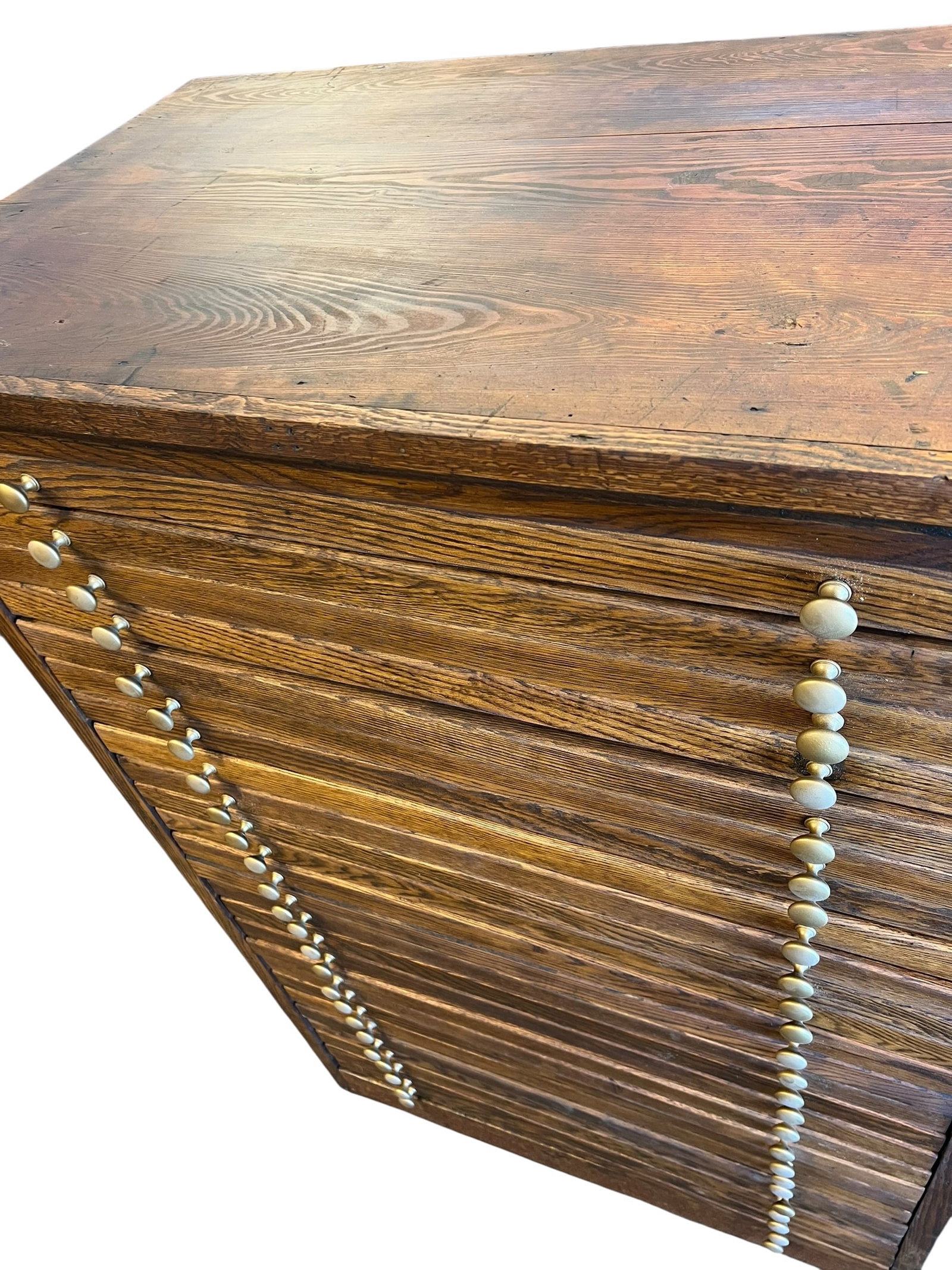 Antique Multi Drawer Map Cabinet - 5