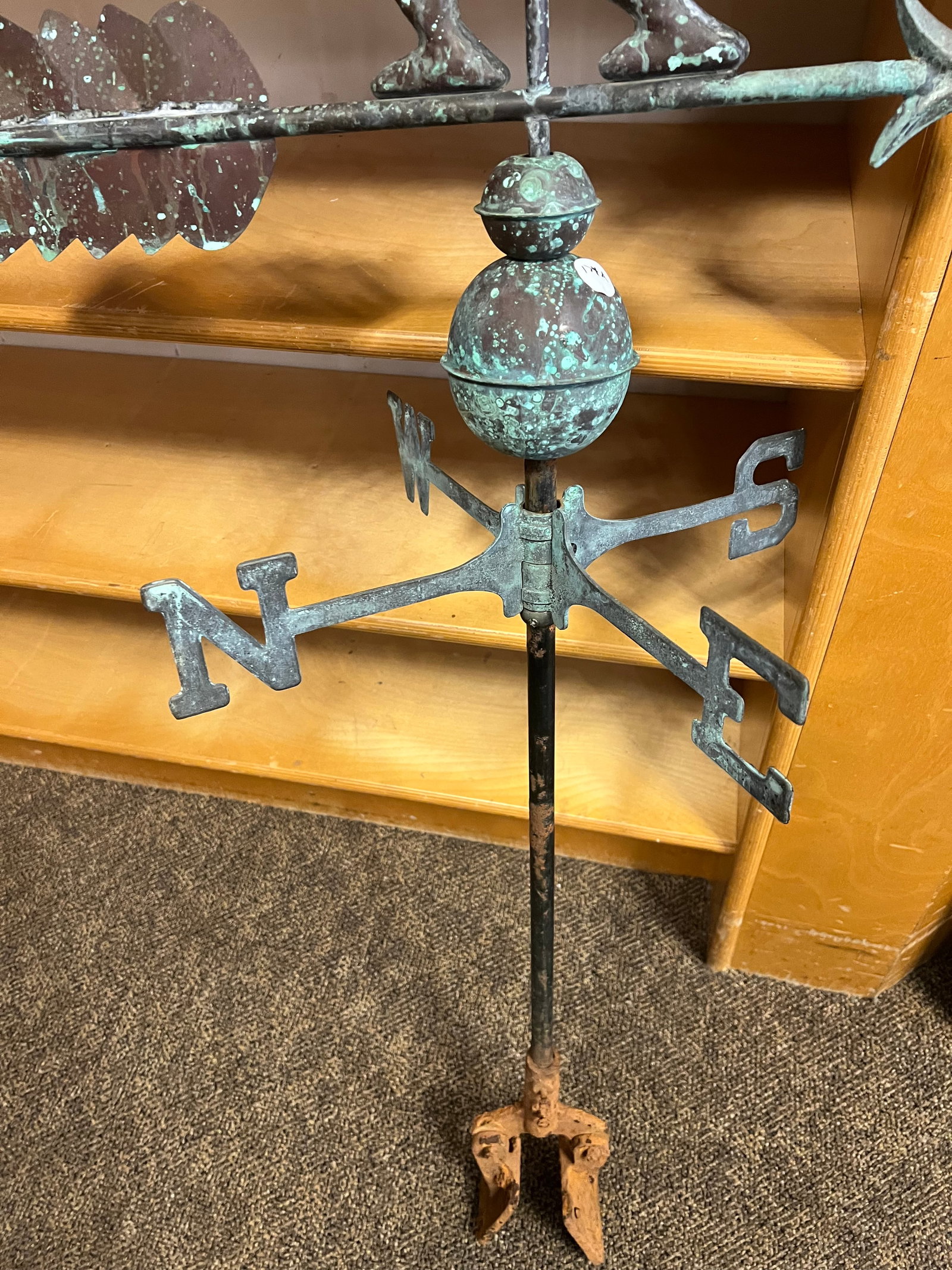 Copper Rooster Weather Vane - 3