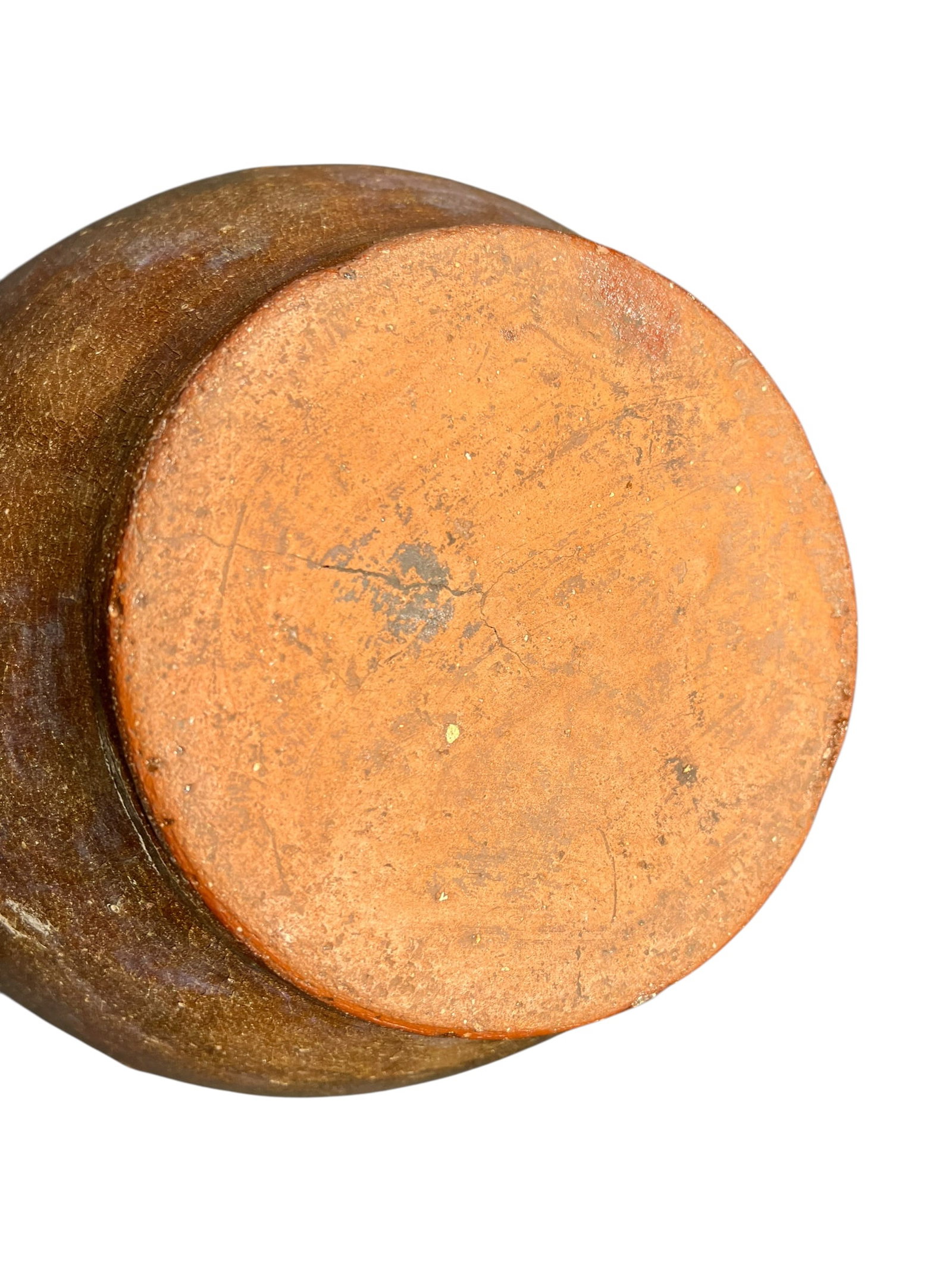 Earthenware Brown Glaze Storage Jar - 6