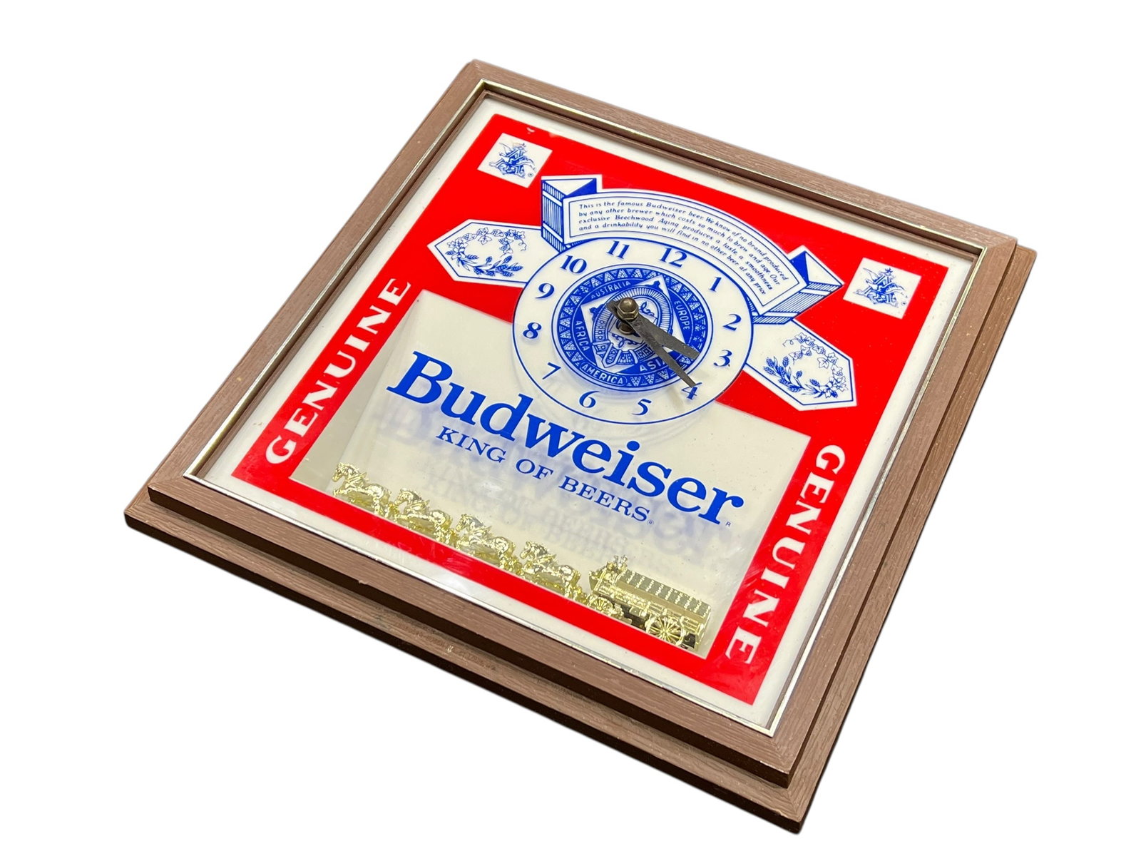Budweiser Advertising Clock (1 of 7)