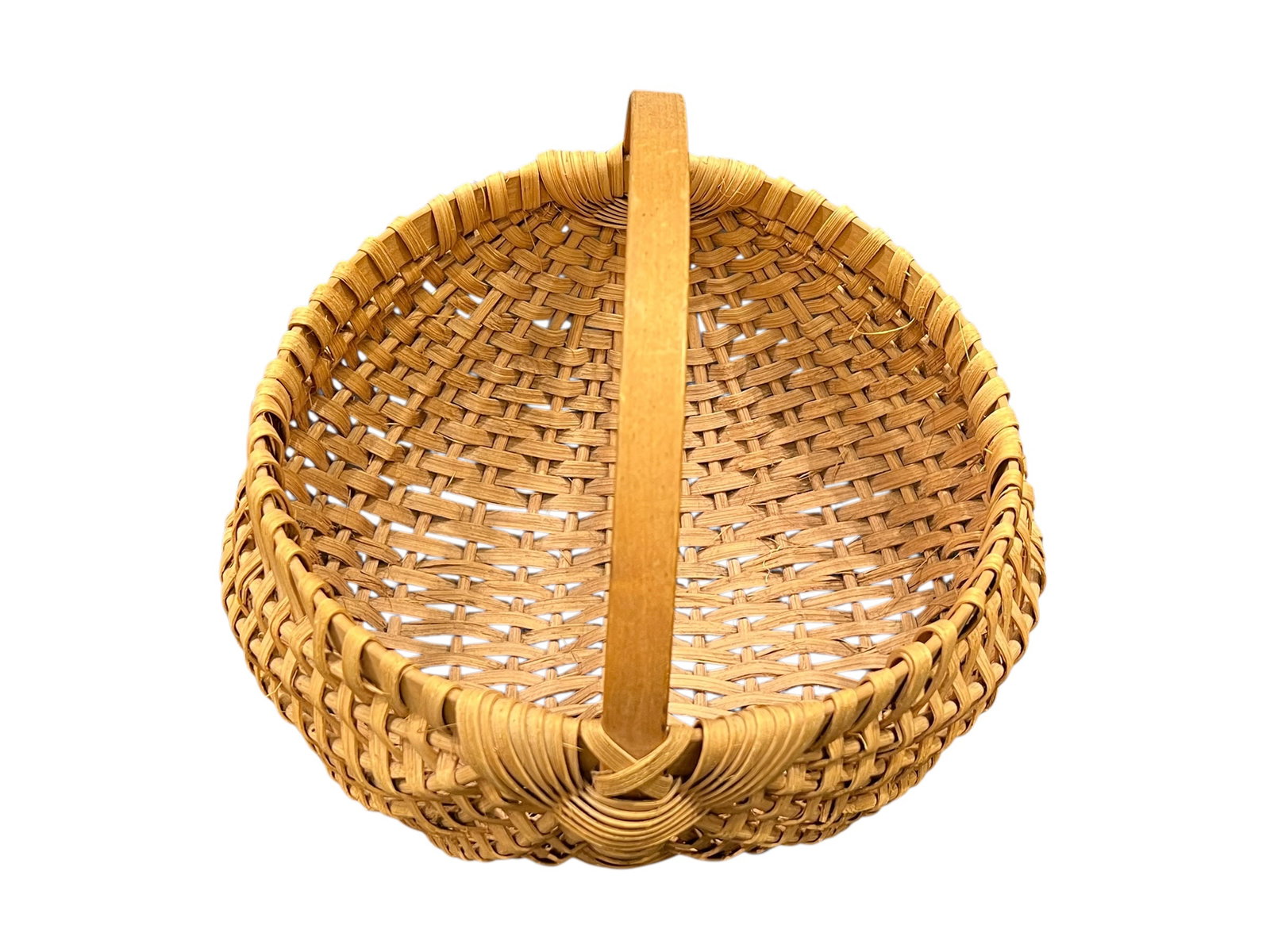 Appalachian Style split Oak Buttocks Basket - 3