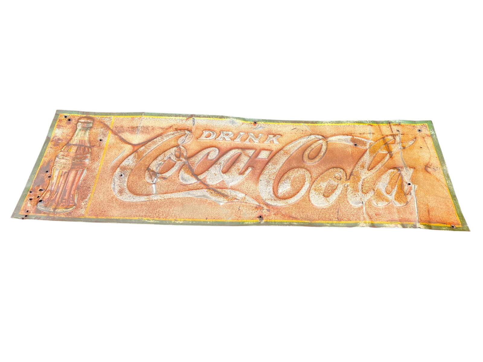 Coca Cola Sign dated 1930’s - 2