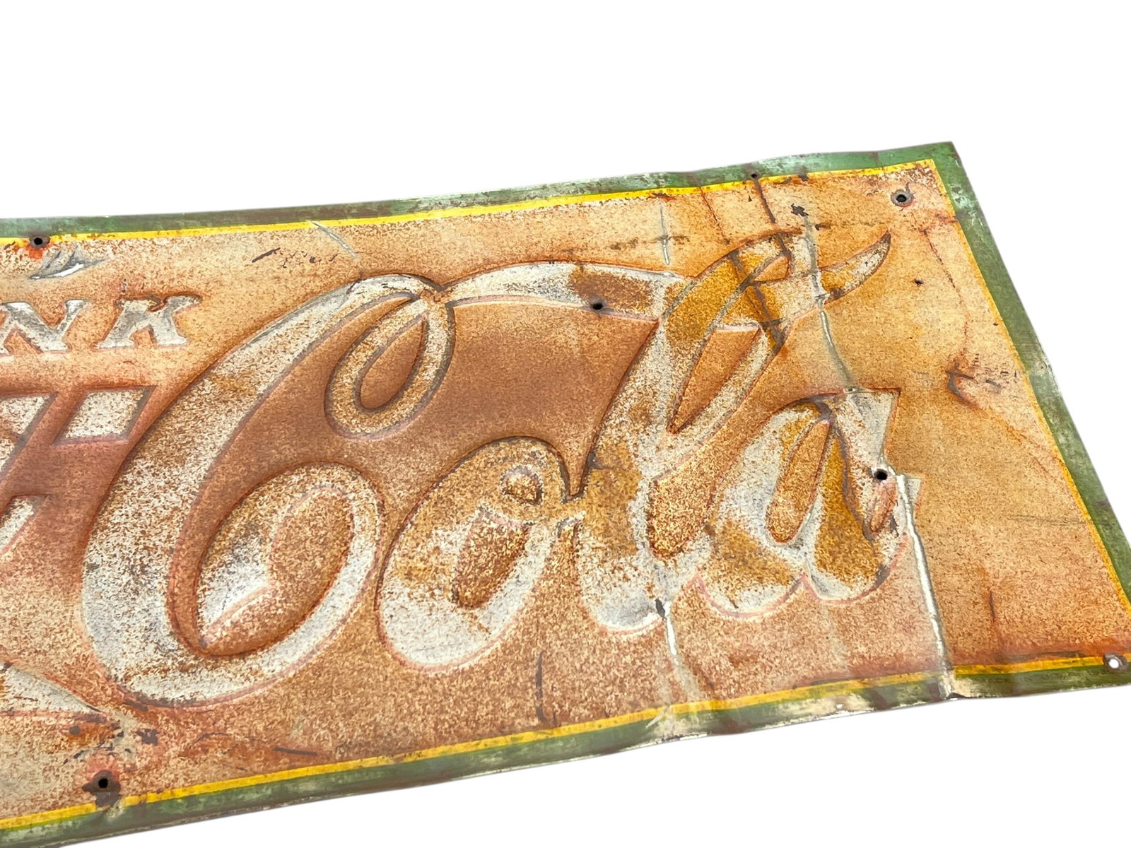 Coca Cola Sign dated 1930’s - 5