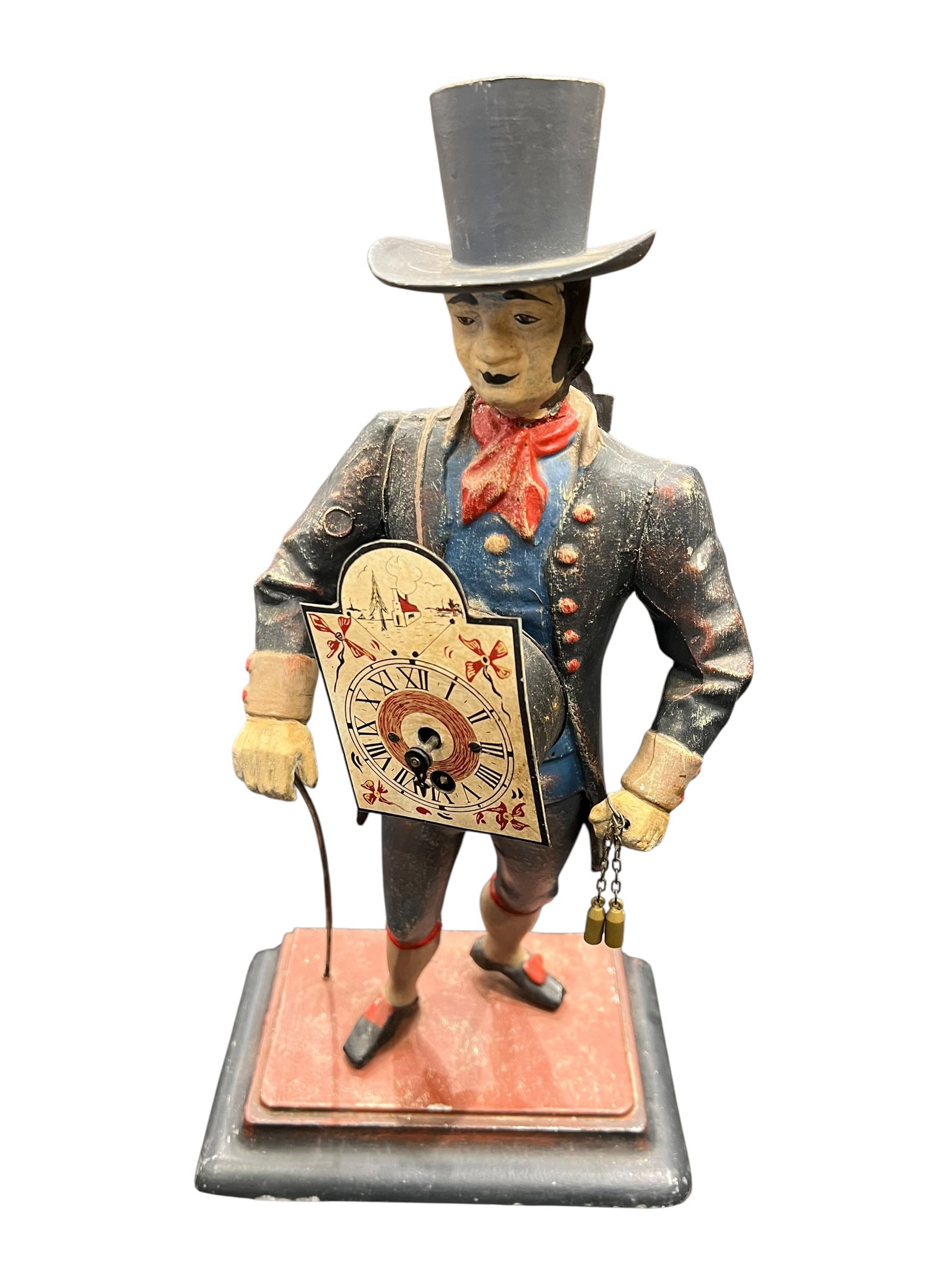 Clock Peddler Figural JVE Clock - 2