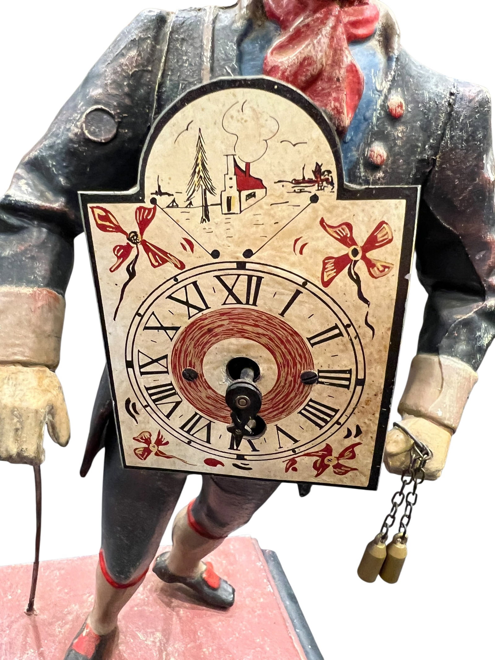 Clock Peddler Figural JVE Clock - 4