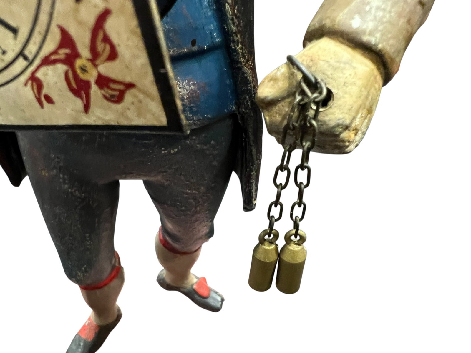 Clock Peddler Figural JVE Clock - 6