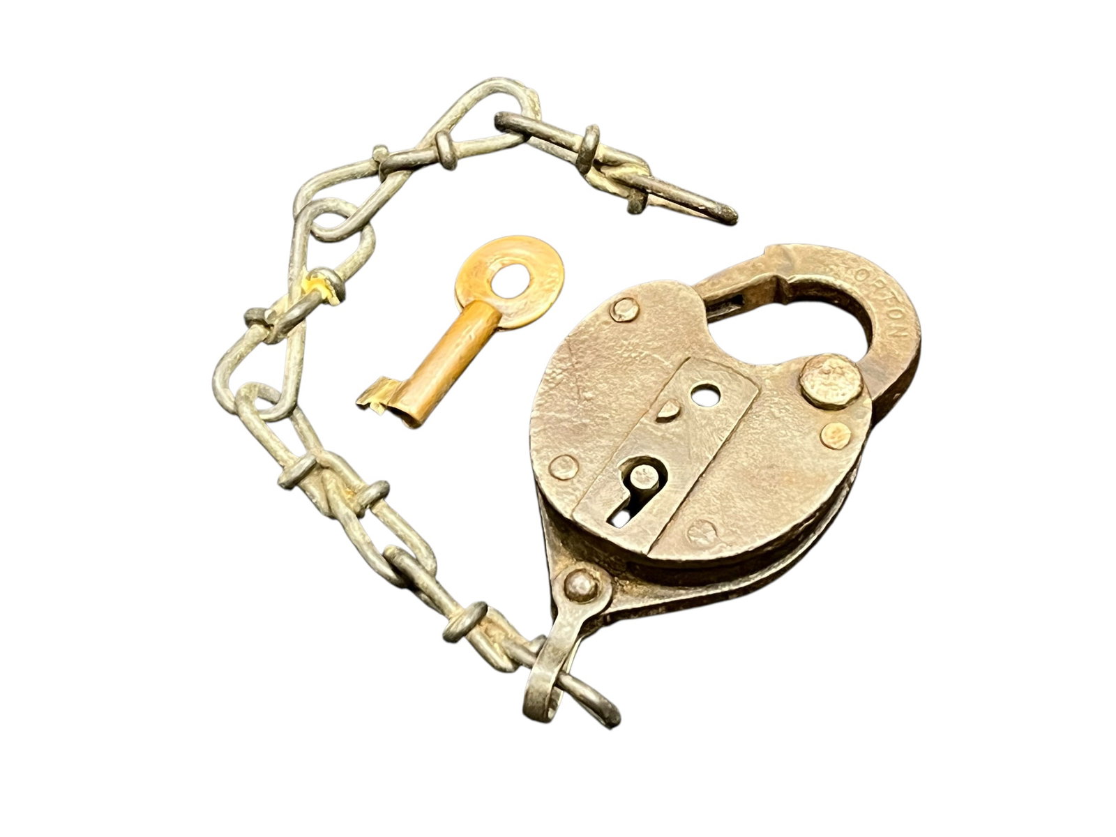 Horton Heavy Duty Brass and Iron Padlock (1 of 4)