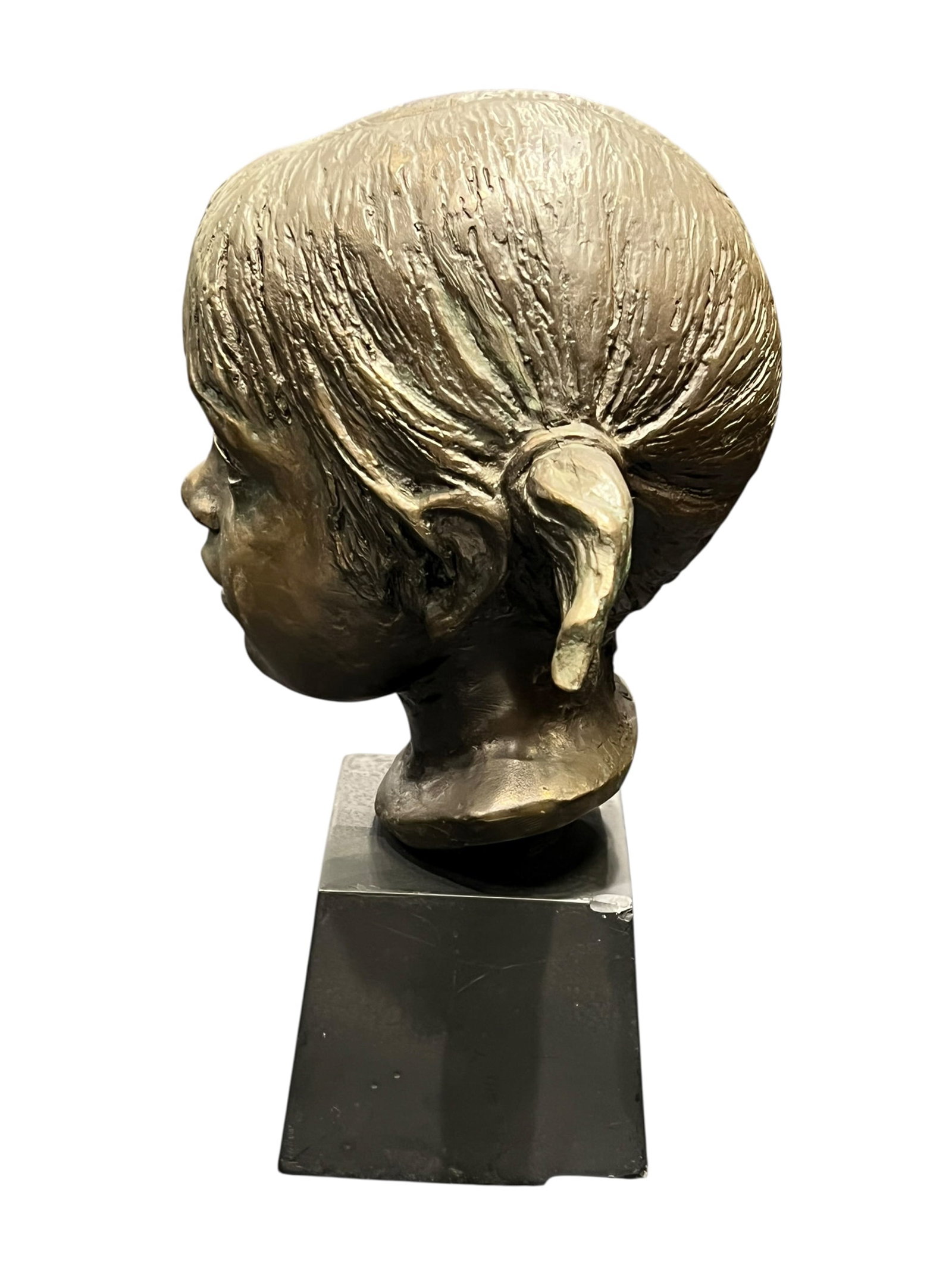 When I Grow Up Bronze Coated Bust - 3