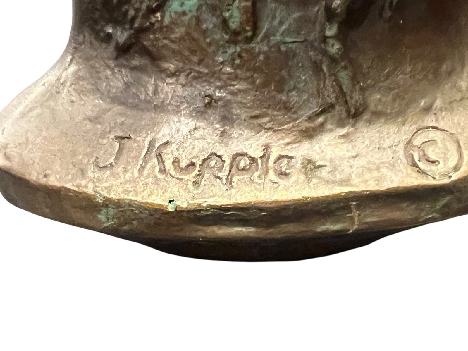 When I Grow Up Bronze Coated Bust - 4