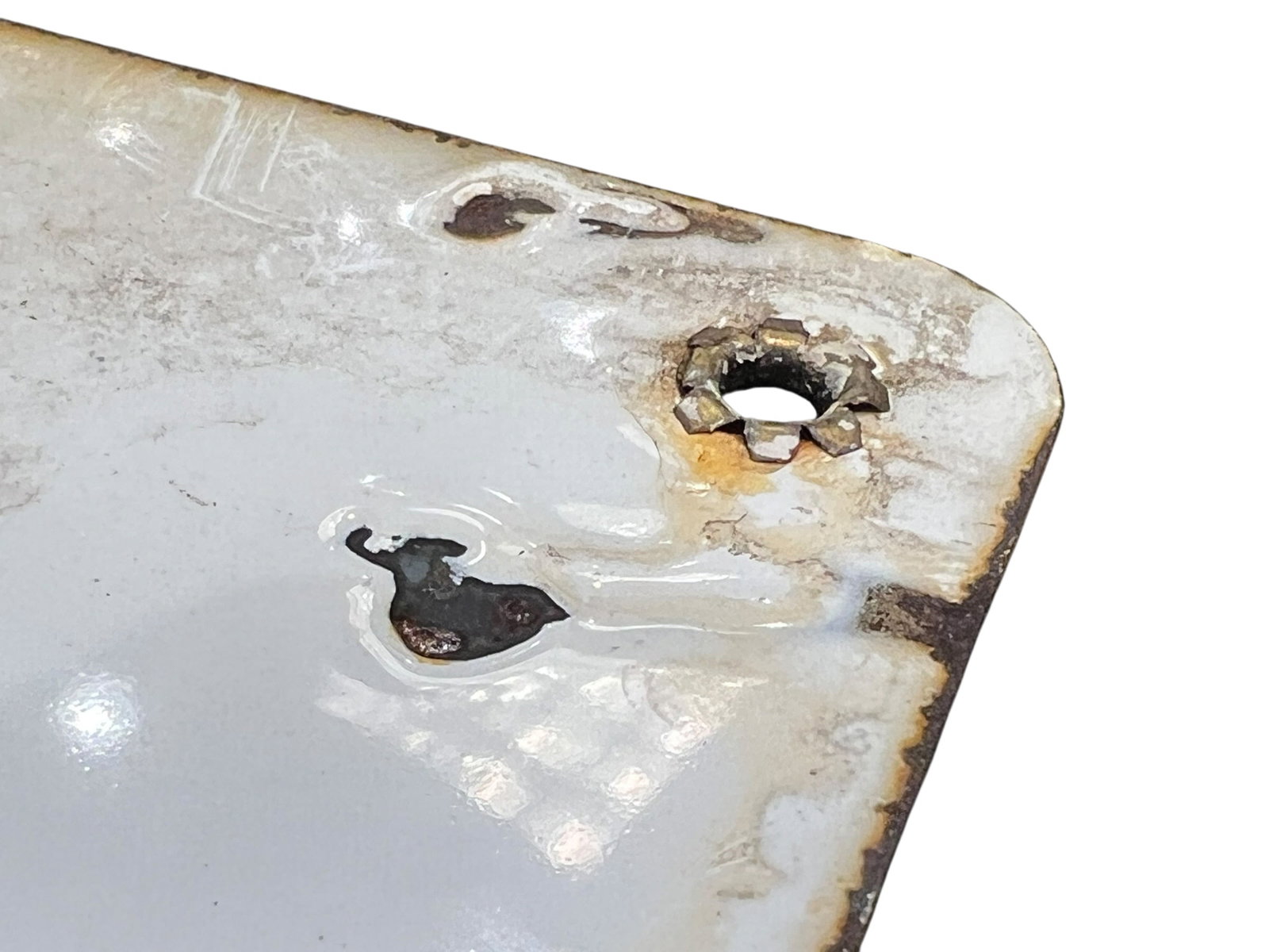 Reserved Porcelain Sign - 4