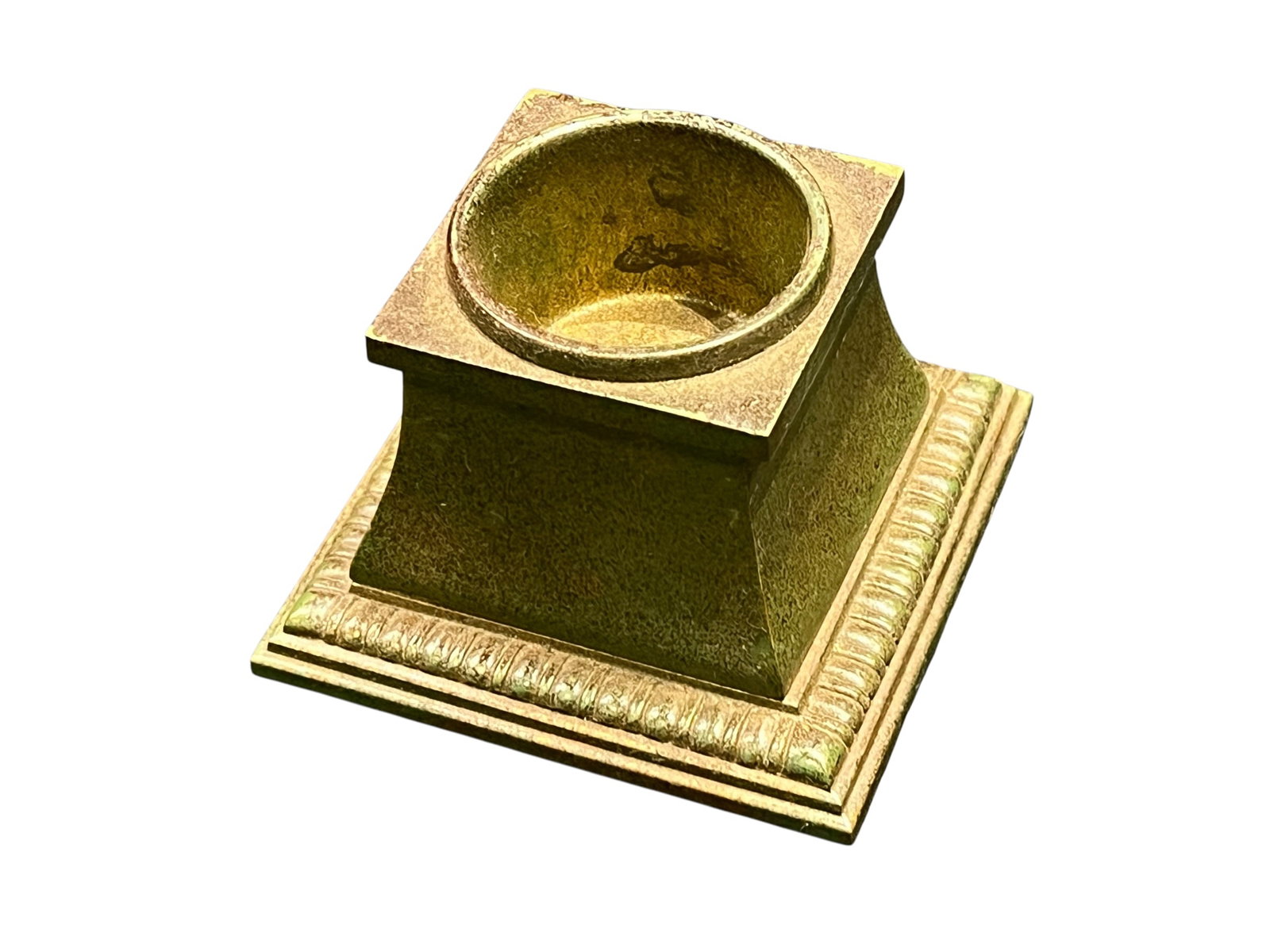 Tiffany & Co Brass Inkwell (1 of 6)