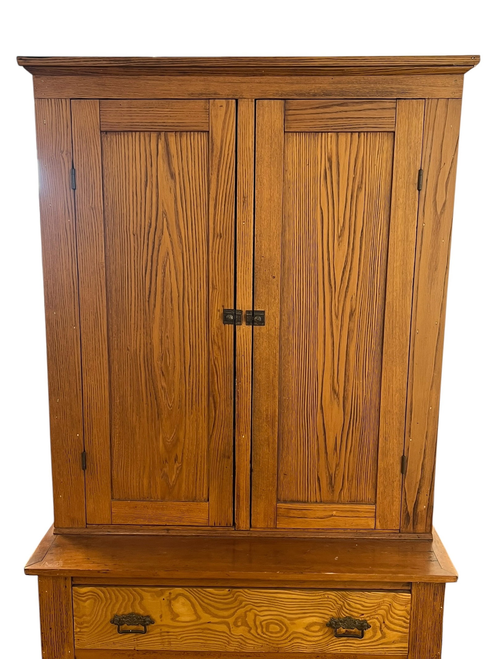 Oak Stepback Cupboard - 3