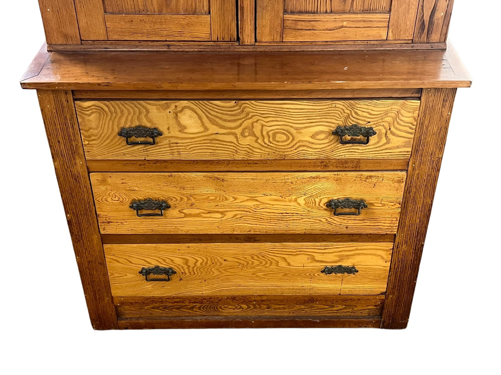 Oak Stepback Cupboard - 4