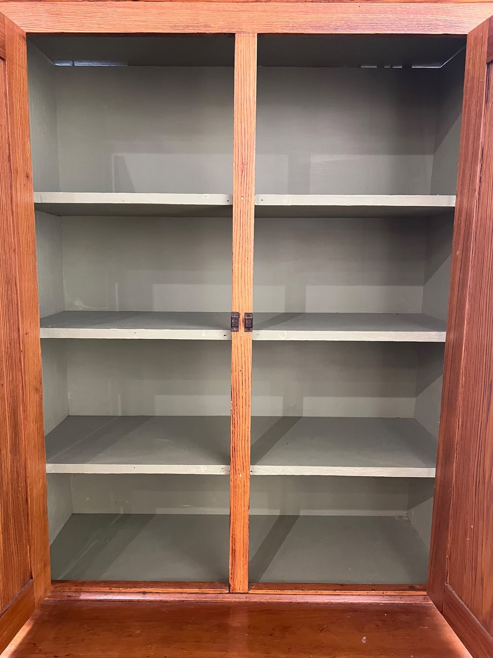 Oak Stepback Cupboard - 5