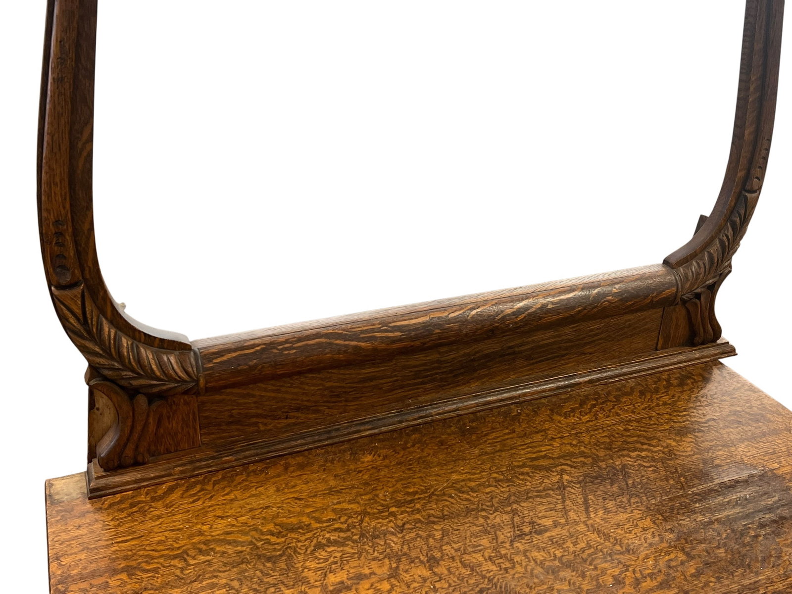 Oak Wastand with Mirror - 4