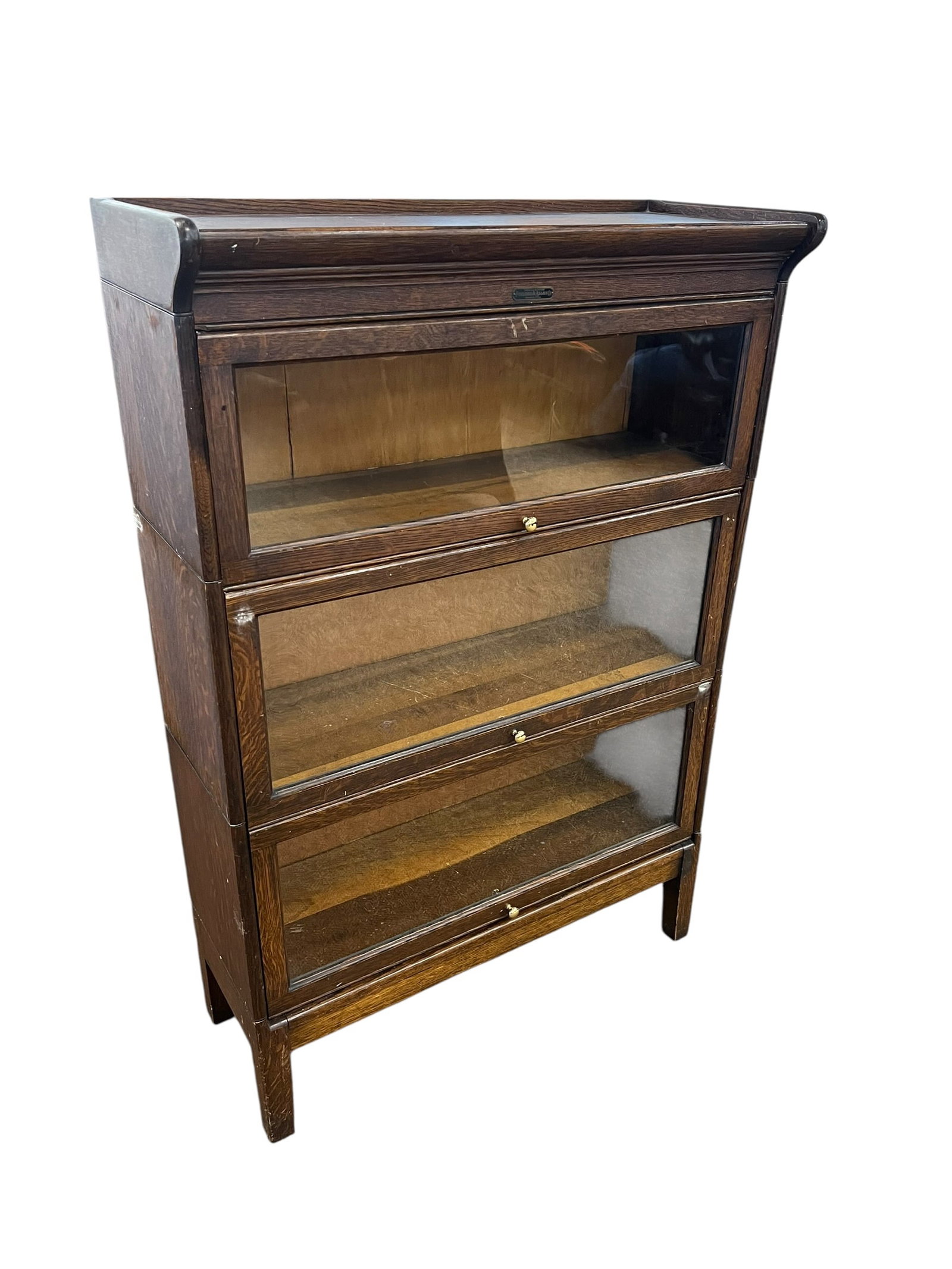 Fielder & Allen Co. 3 Stack Barrister Bookcase (1 of 7)