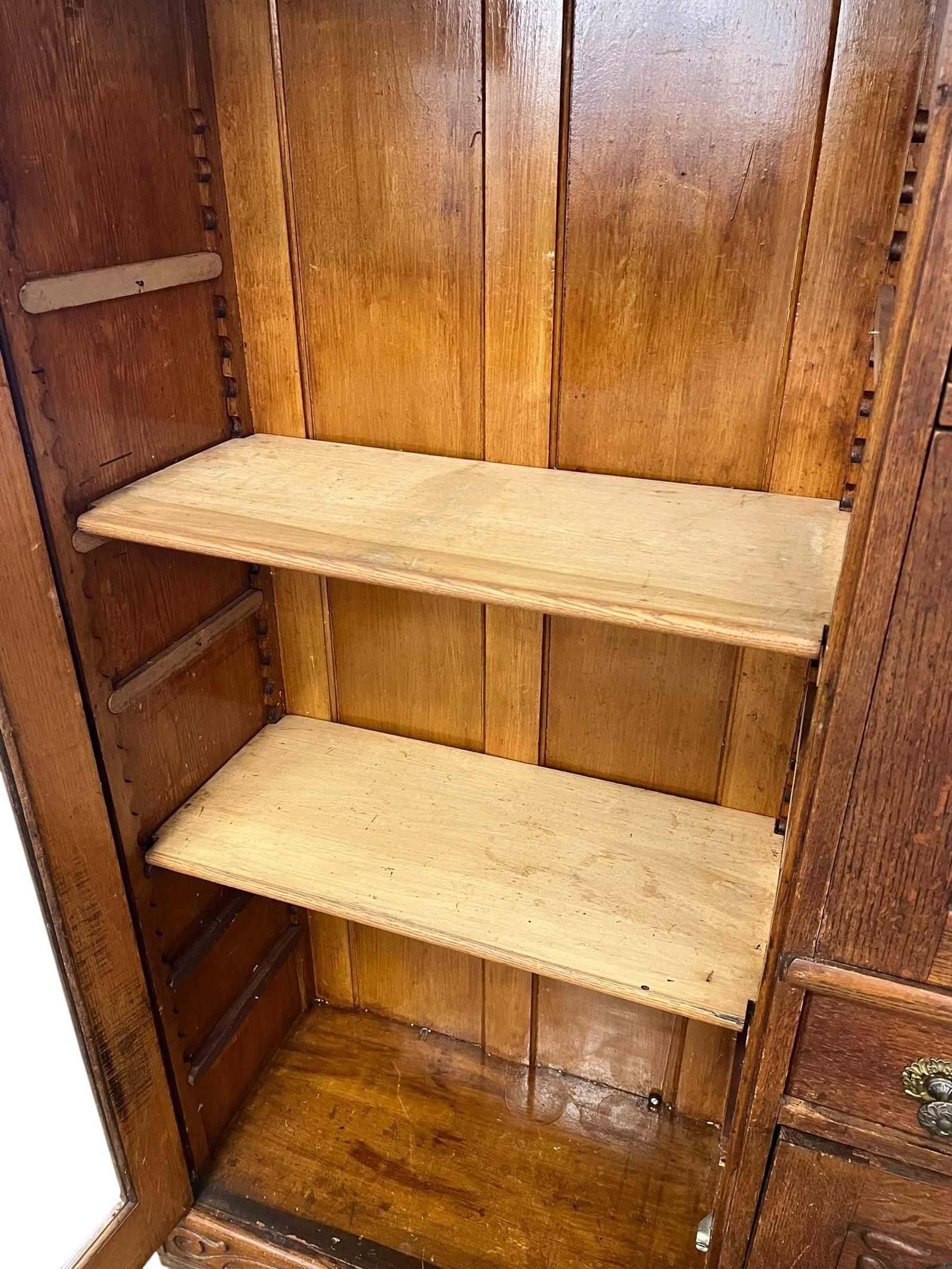 Oak Side by Side Secretary - 11