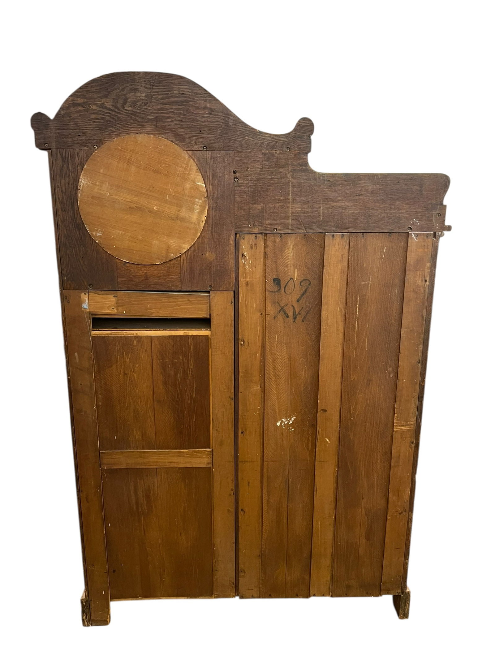 Oak Side by Side Secretary - 12