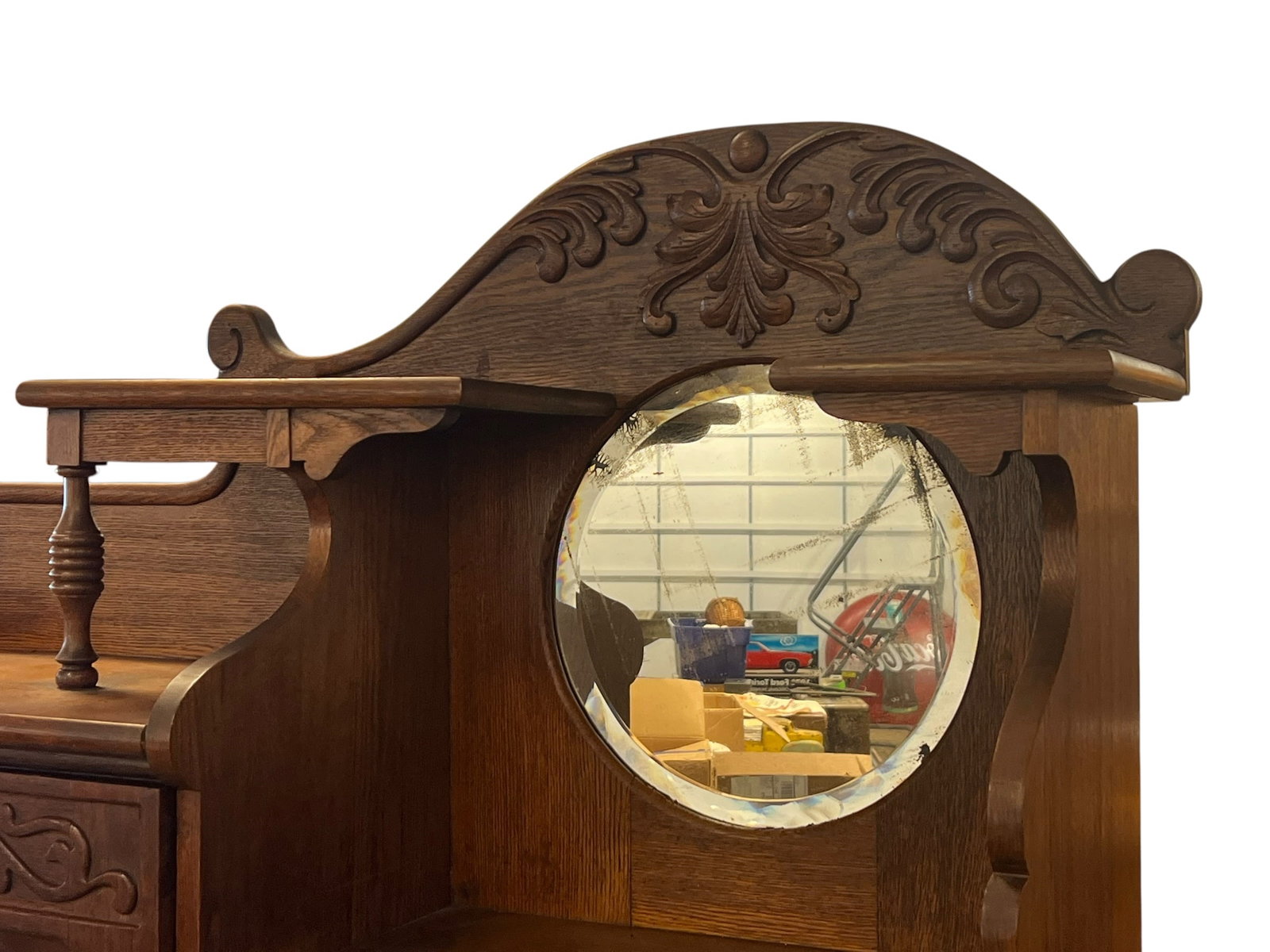Oak Side by Side Secretary - 2