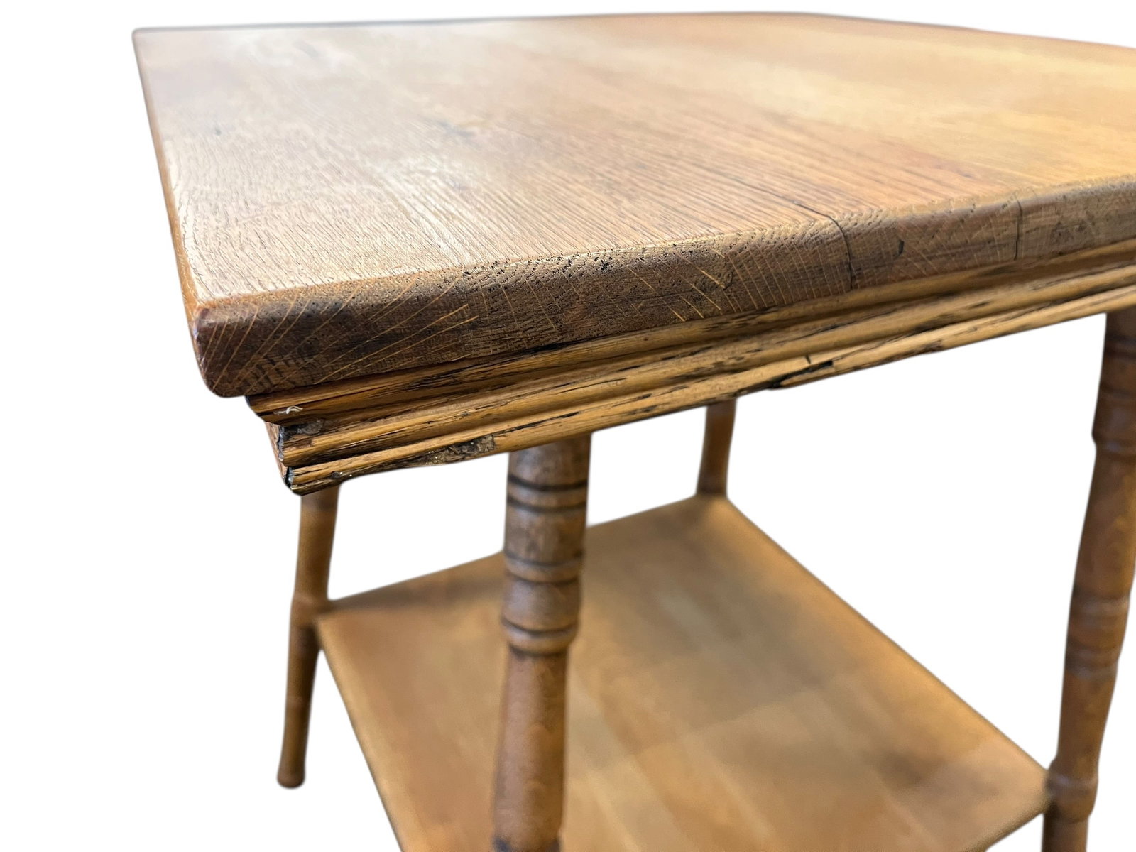 Oak Lamp Table - 3