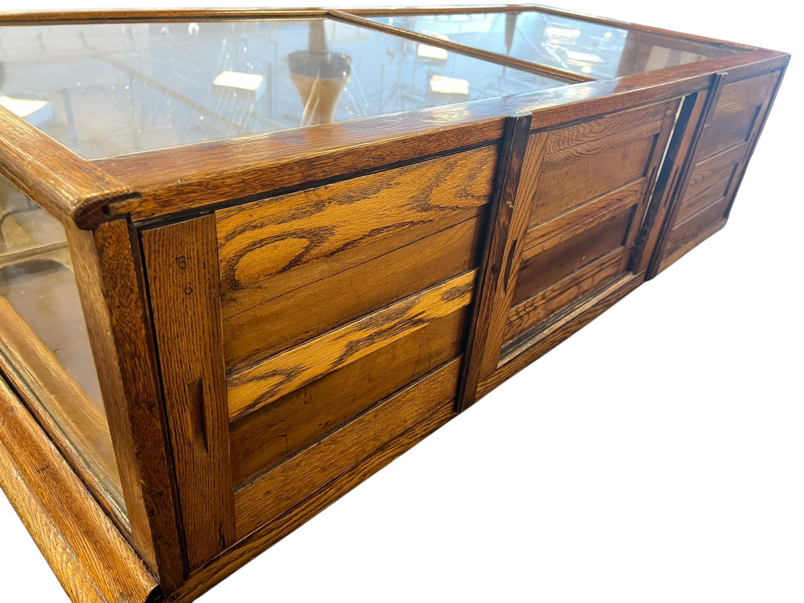 Oak Display Case - 5