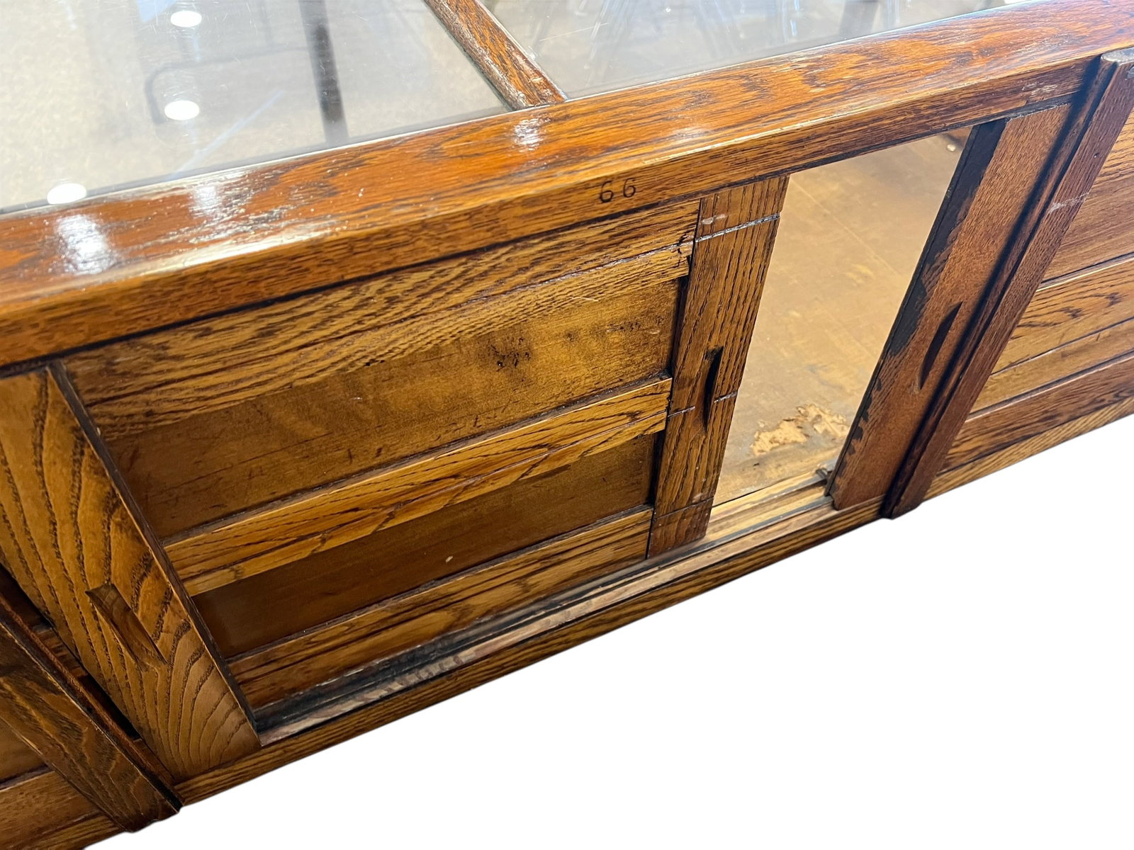 Oak Display Case - 8
