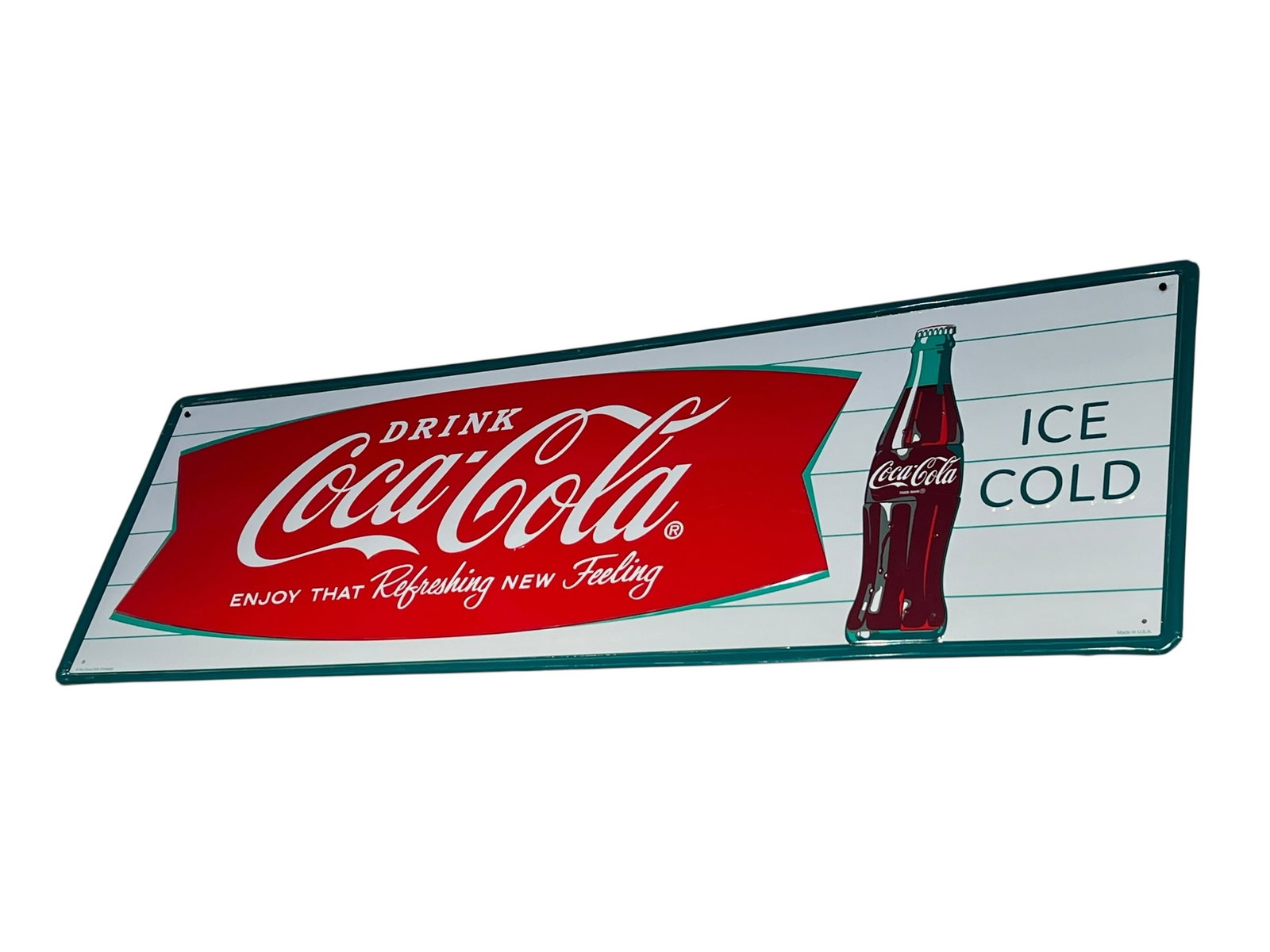 Coca Cola Metal Advertising Sign (1 of 5)