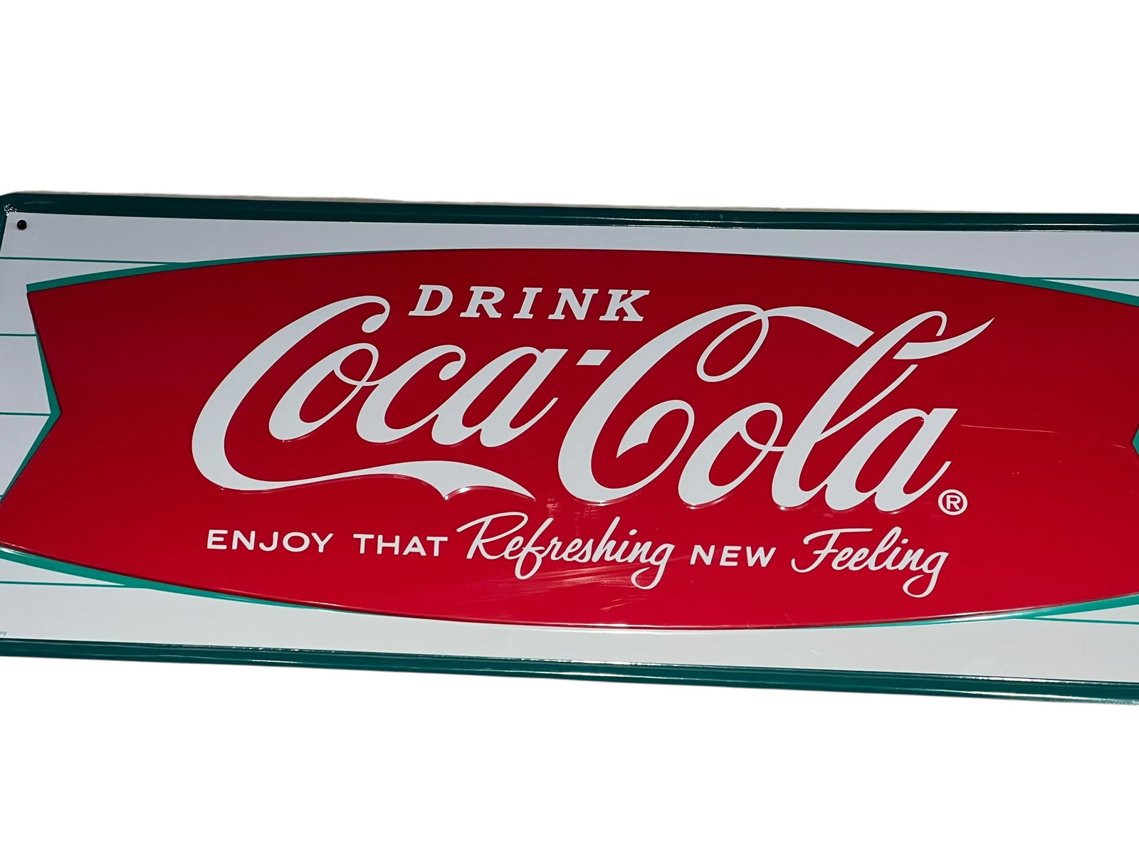 Coca Cola Metal Advertising Sign - 3