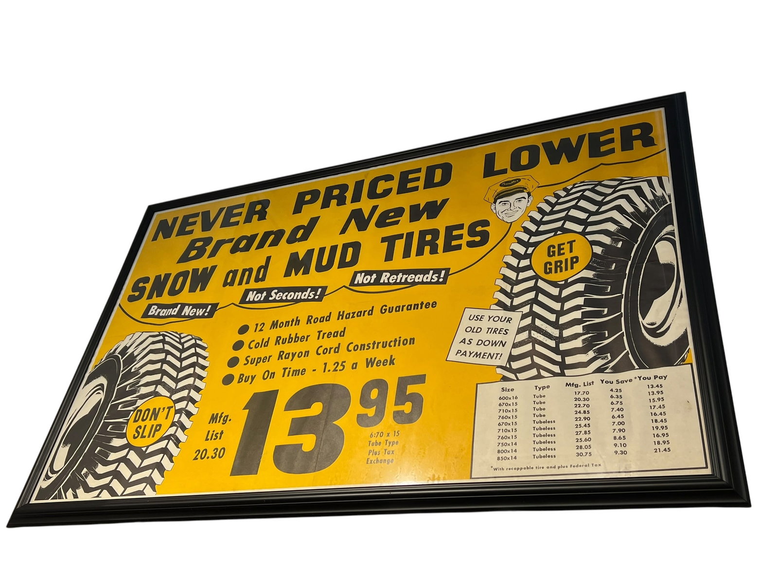 Snow Tires Advertising Poster (1 of 4)