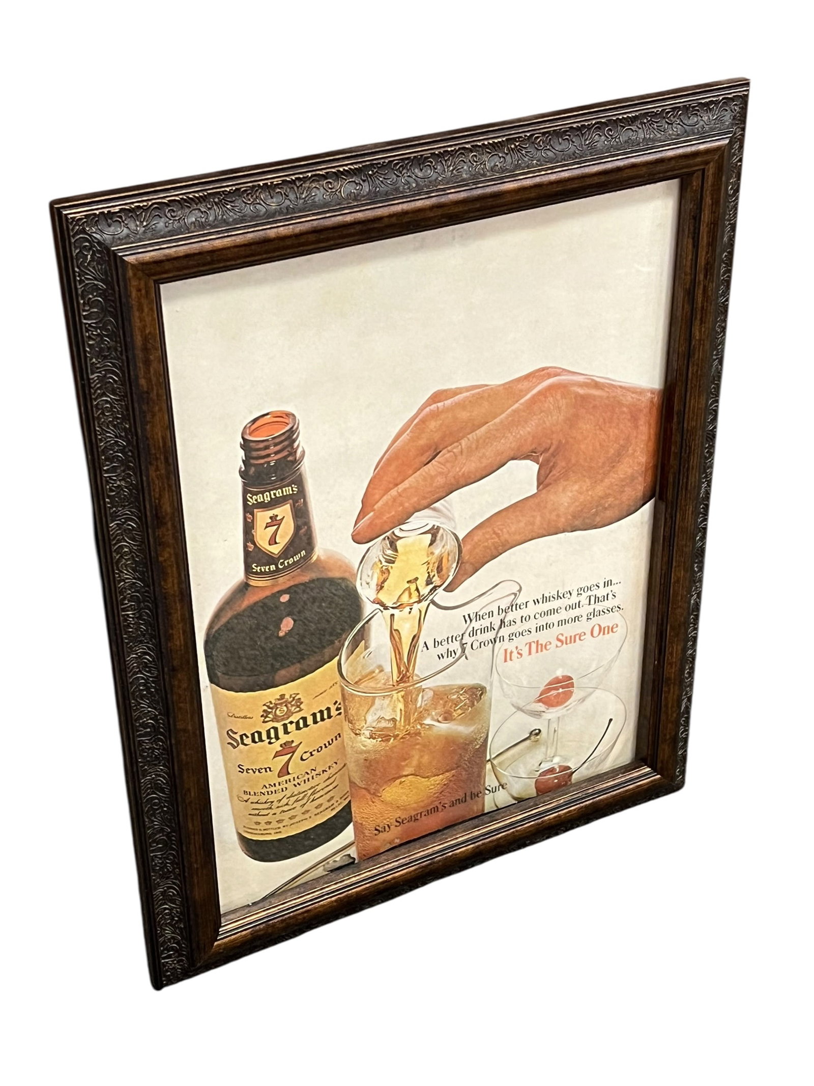 Seagram’s Advertising Poster (1 of 3)