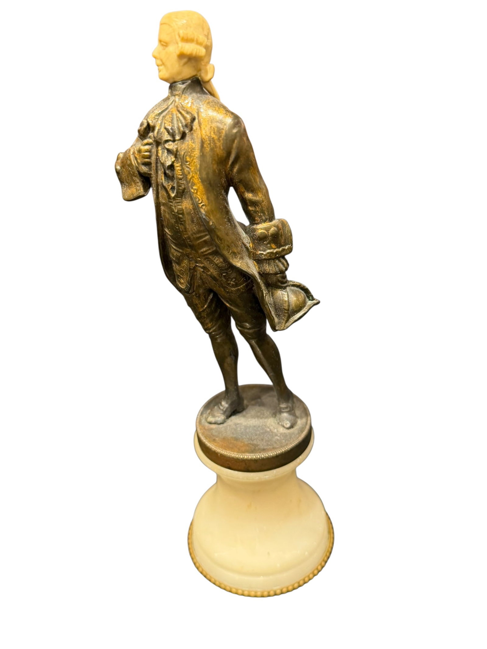 Vintage Bronze/Spelter Figural Statue (1 of 5)