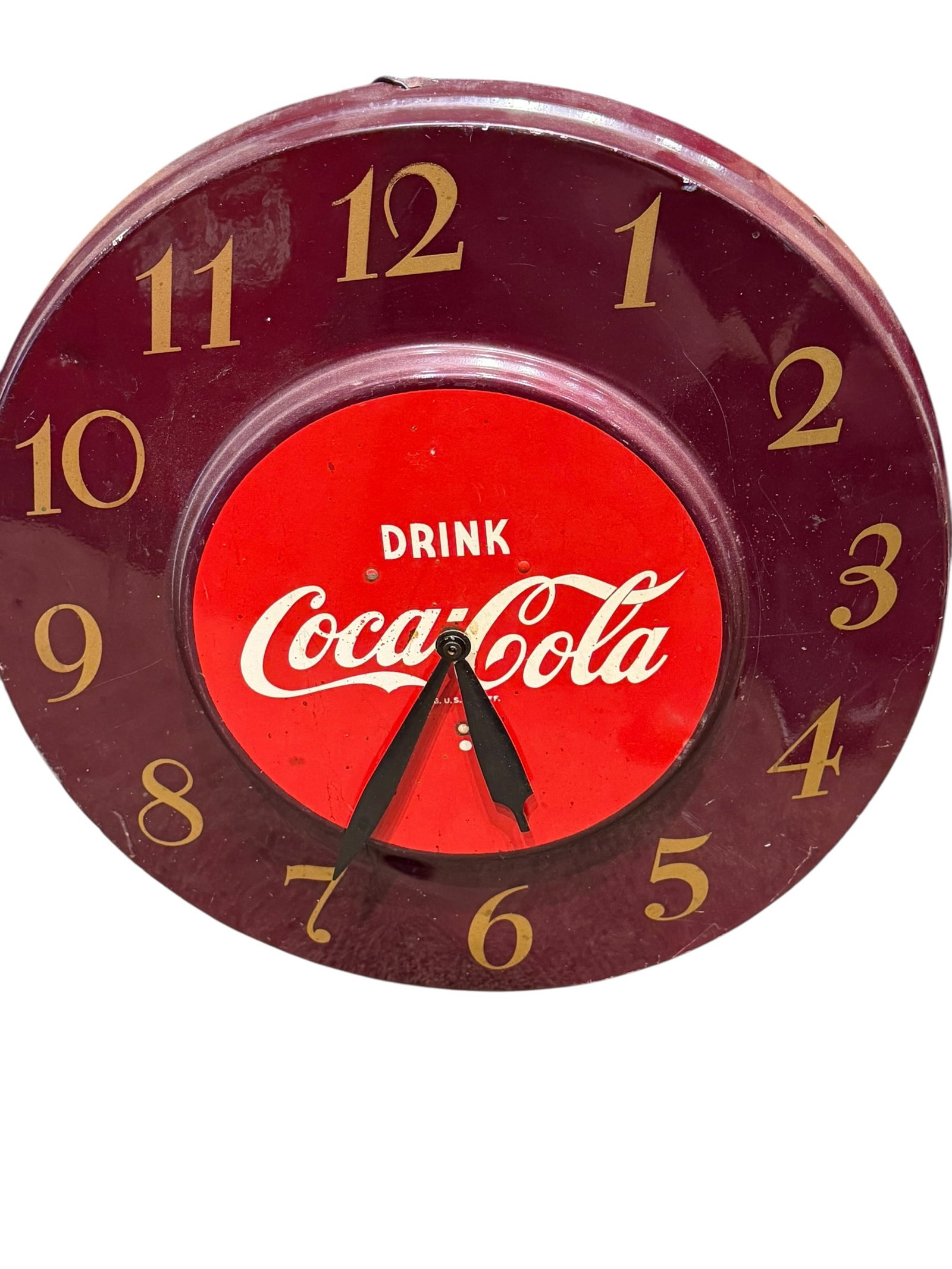 Early Coca Cola Electric Clock - 2