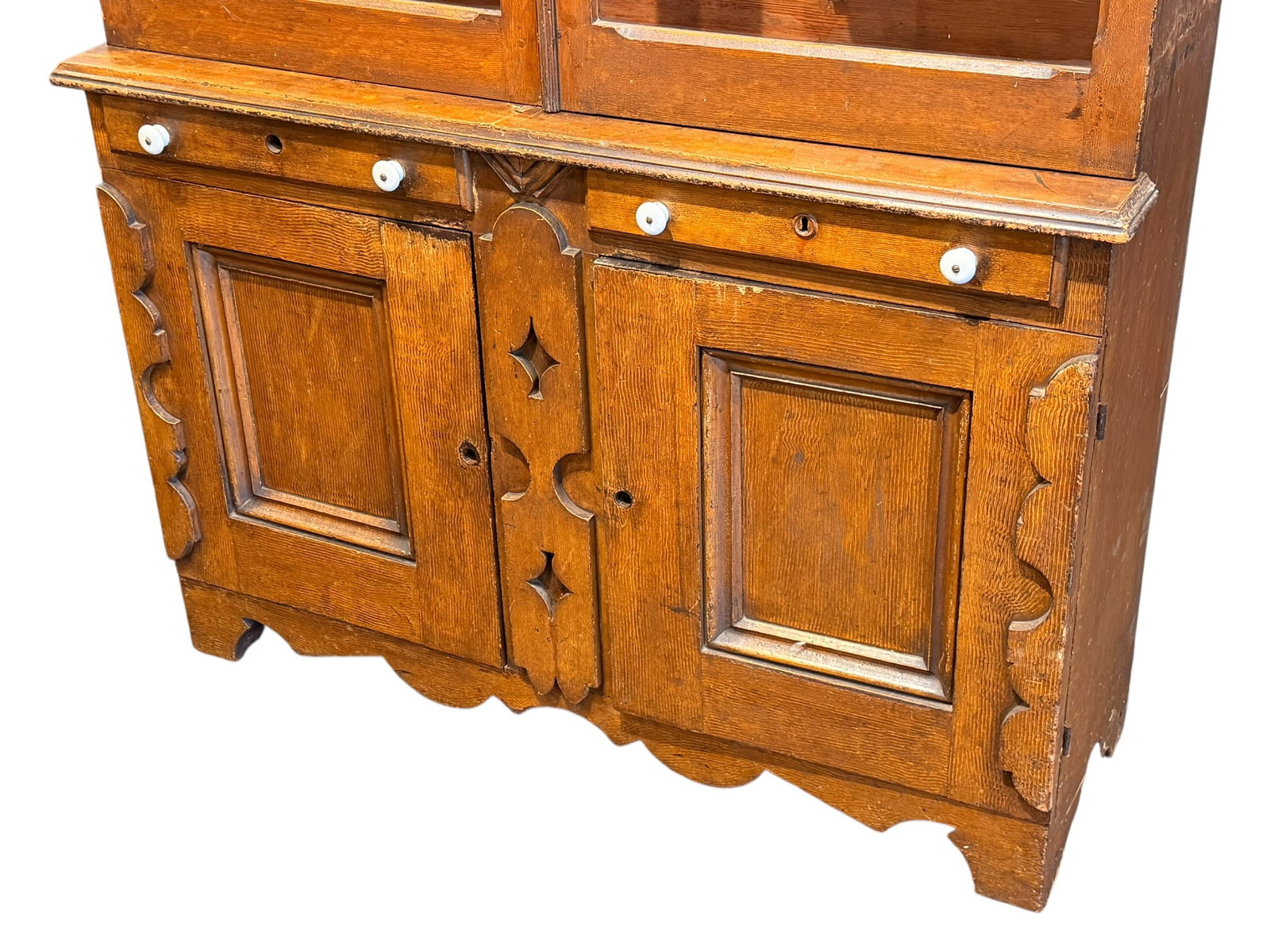 Walnut Stopback Cupboard - 3
