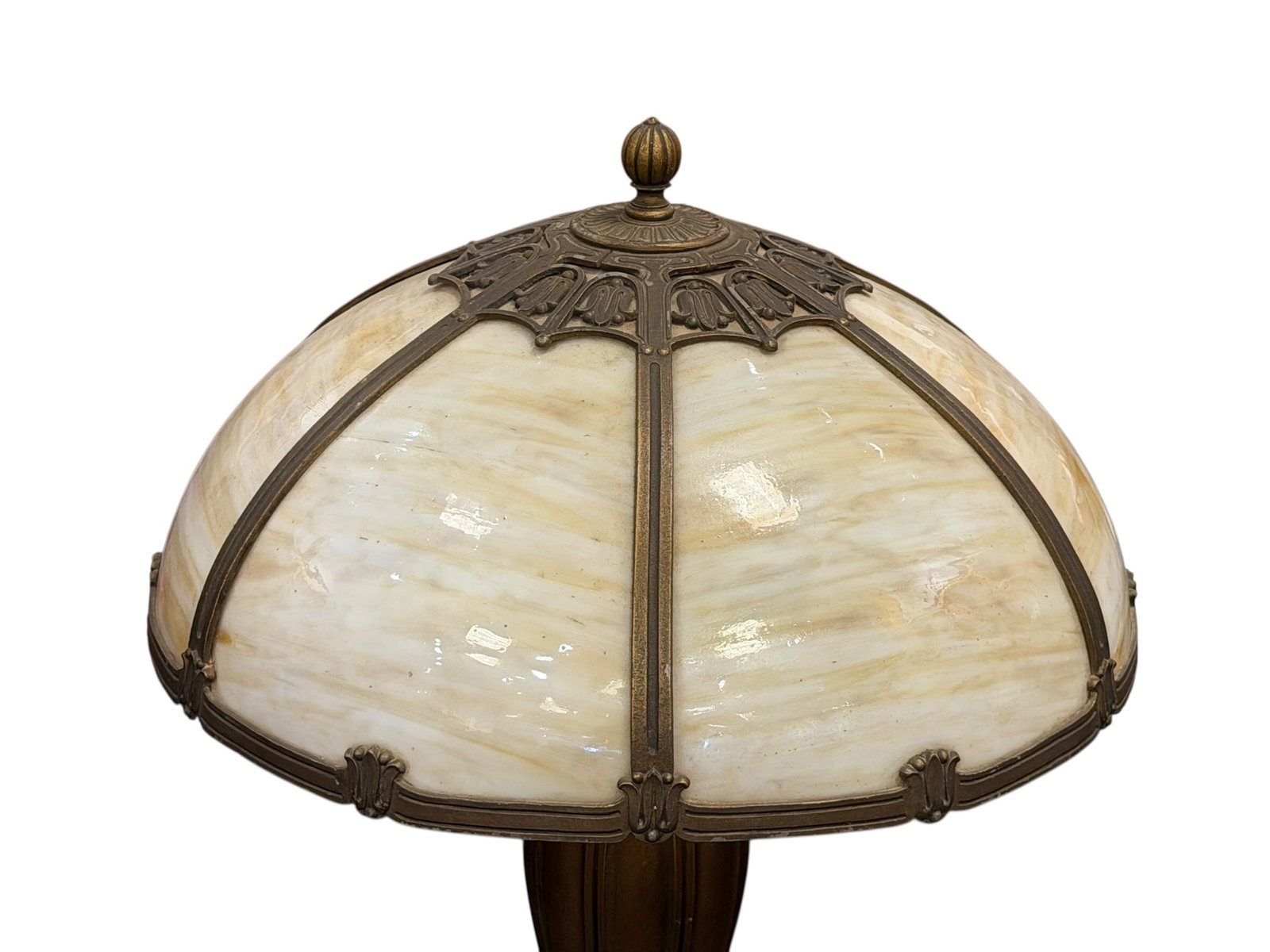 Slag Glass Lamp - 2