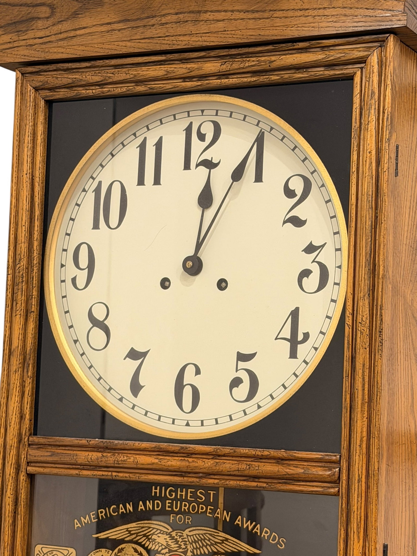 Saurs Advertising Clock - 2