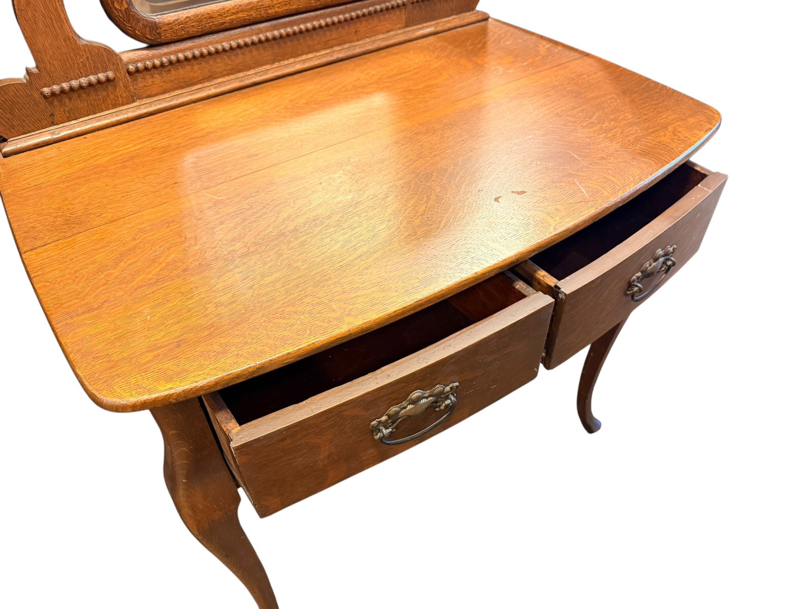 Walnut Vanity - 4