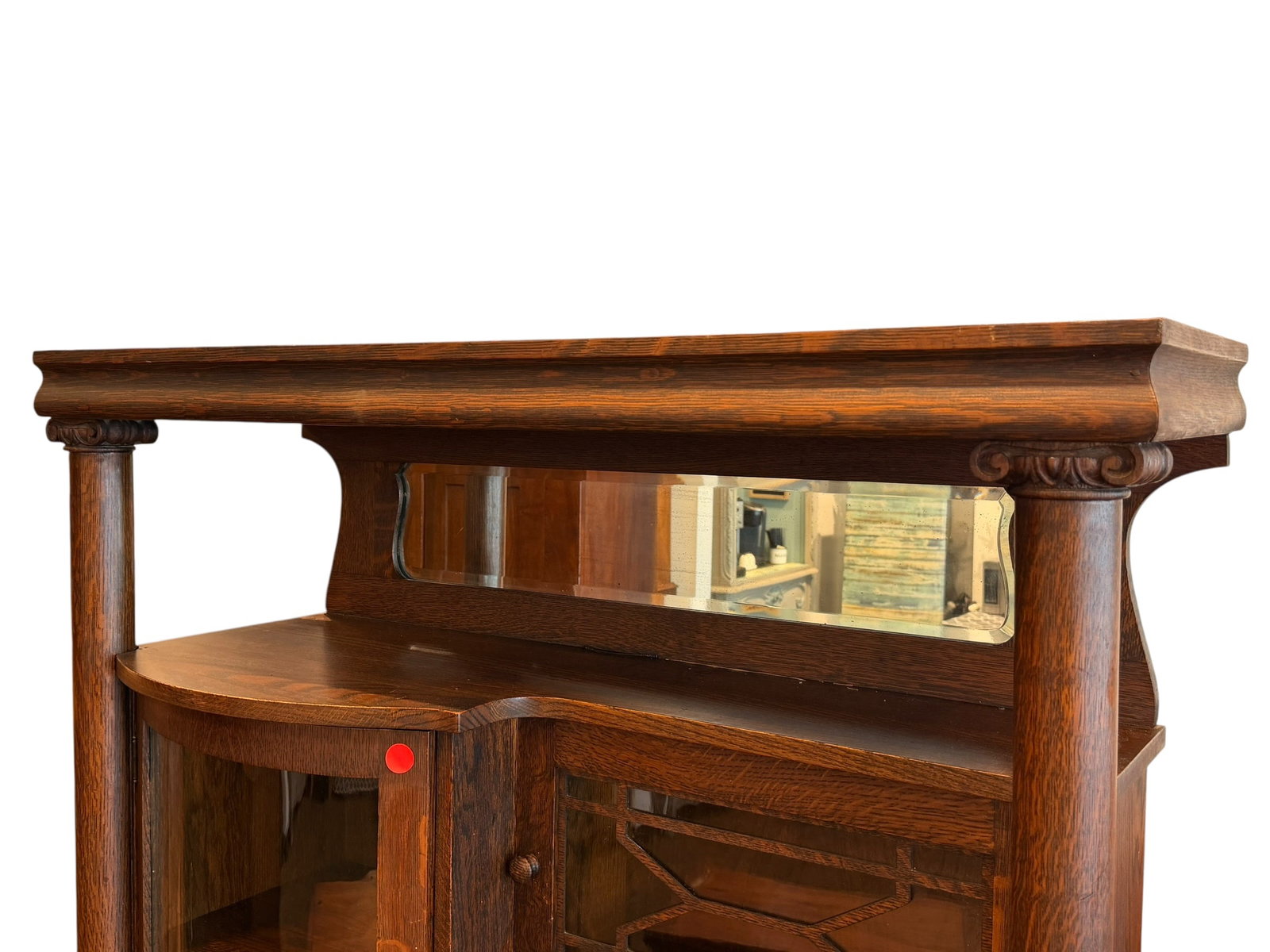 Oak Side By Side Secretary - 2