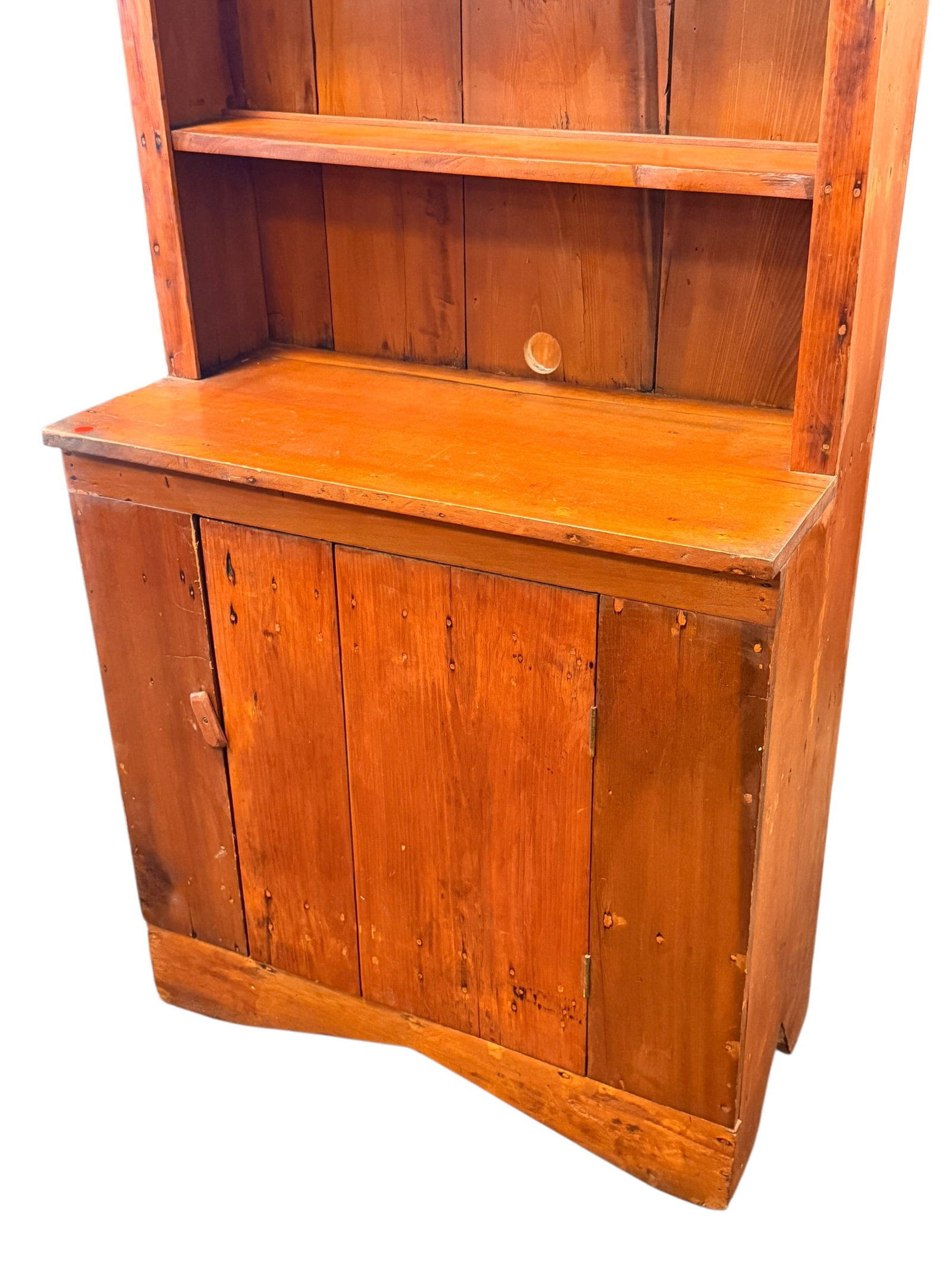 Pine Pewter Cupboard - 3