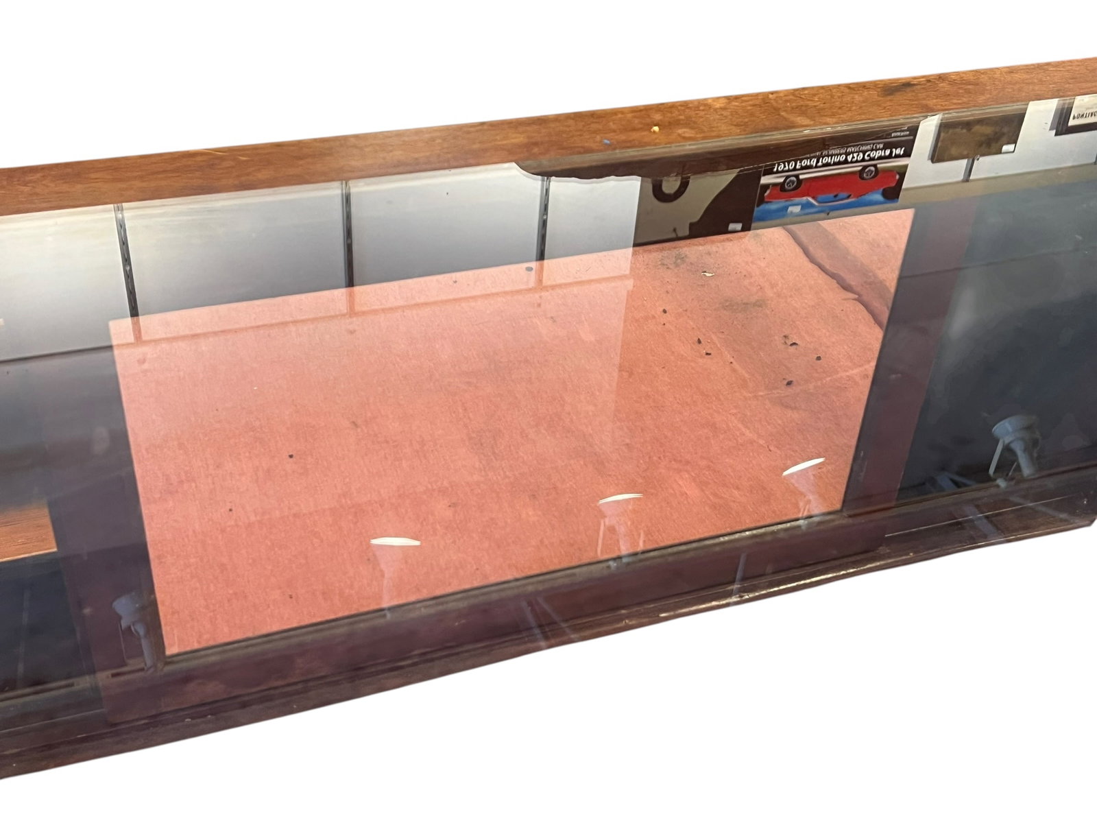 Large Oak Display Case - 2