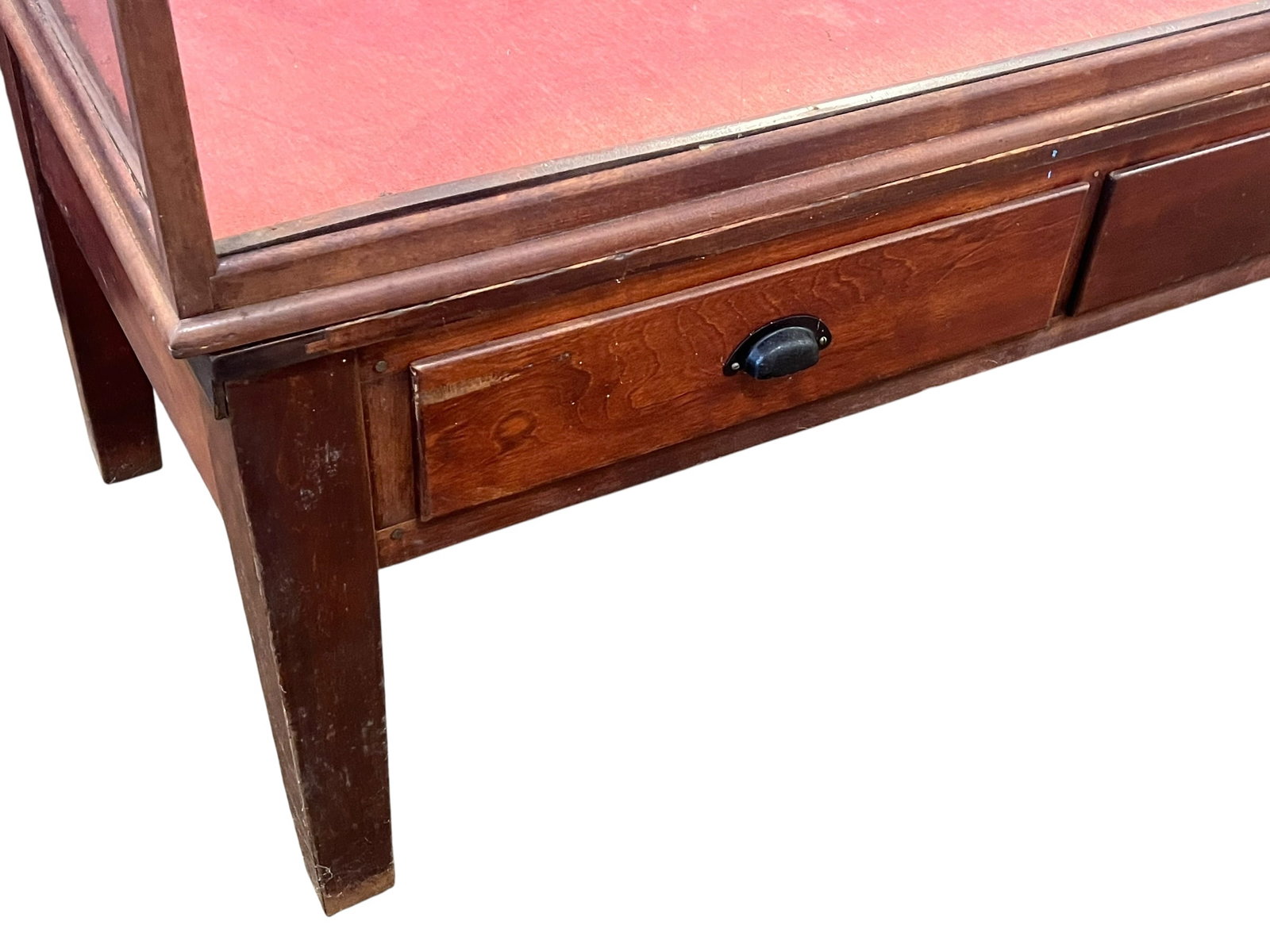 Large Oak Display Case - 3