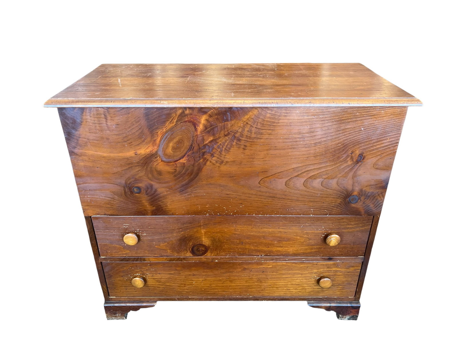 2 Drawer Dowry Chest - 2