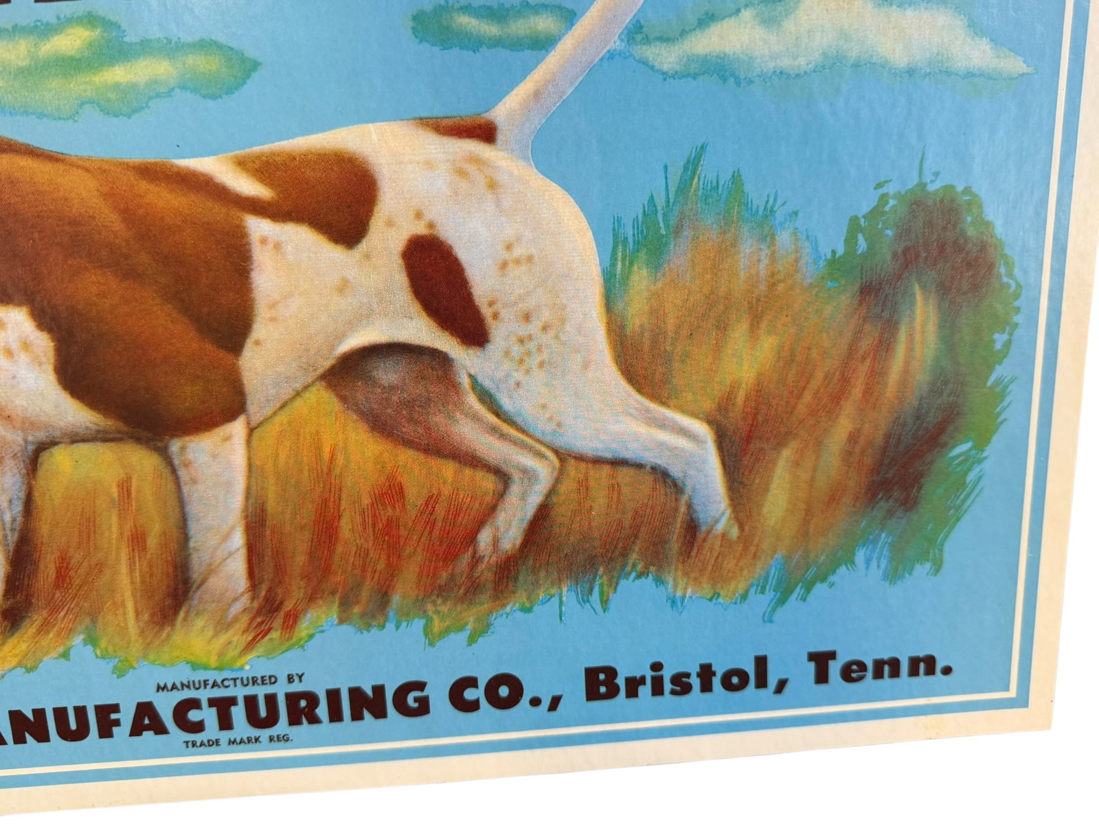 Pointer Brand Overalls Advertising Sign - 5