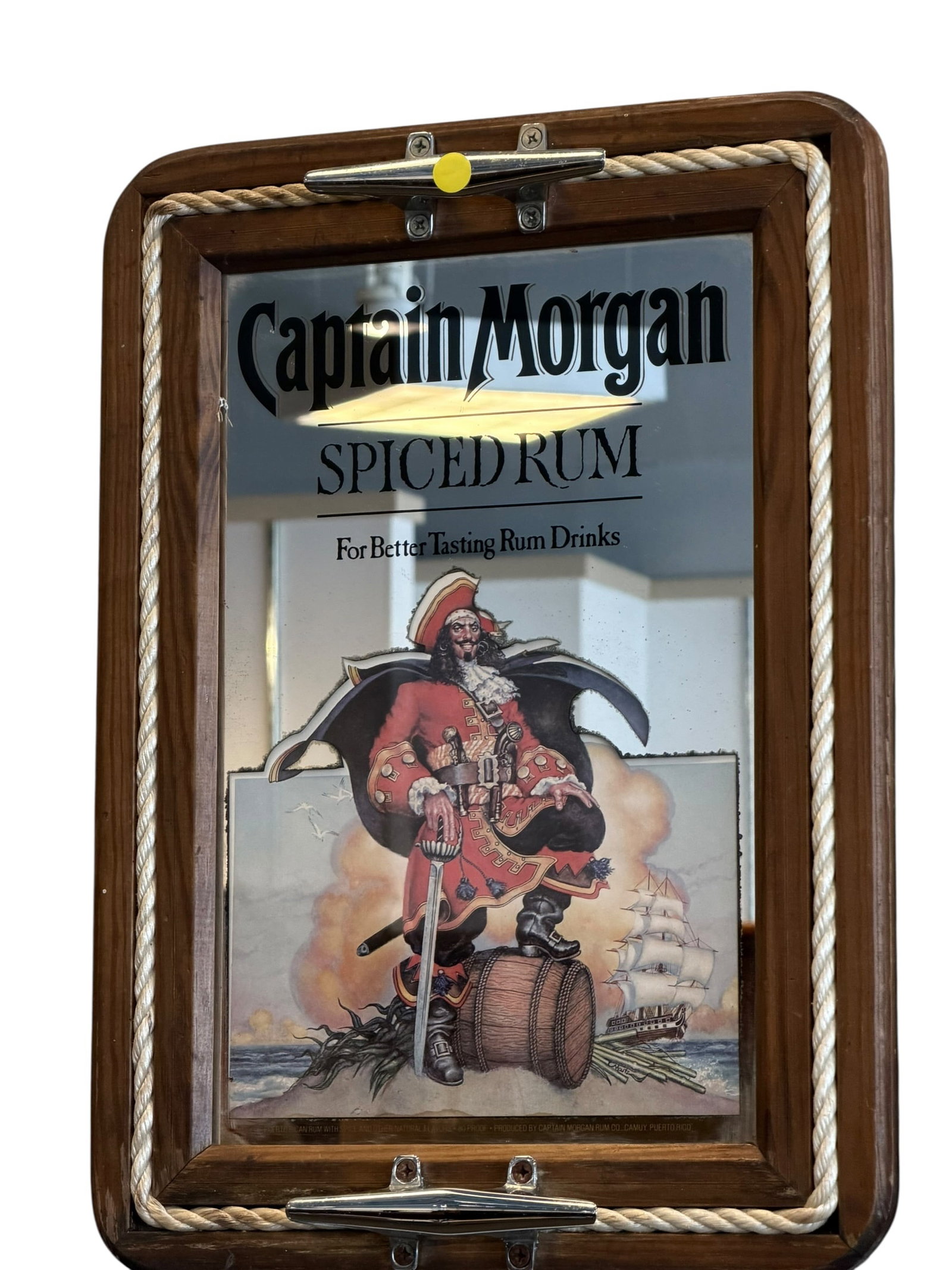 Captain Morgan Advertising Mirror (1 of 5)