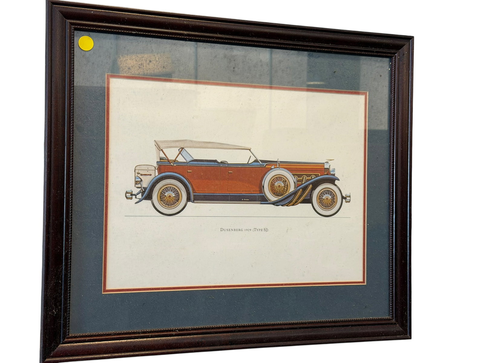 Framed Print 1929 Duesenberg Type SJ Car (1 of 3)