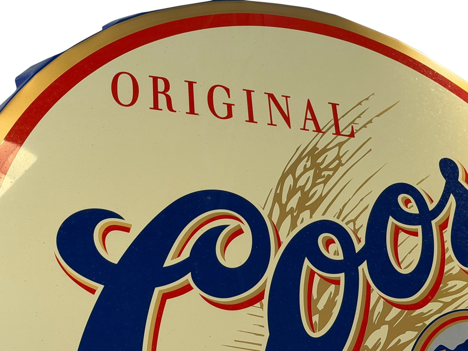 Coors Button Advertising Sign - 2