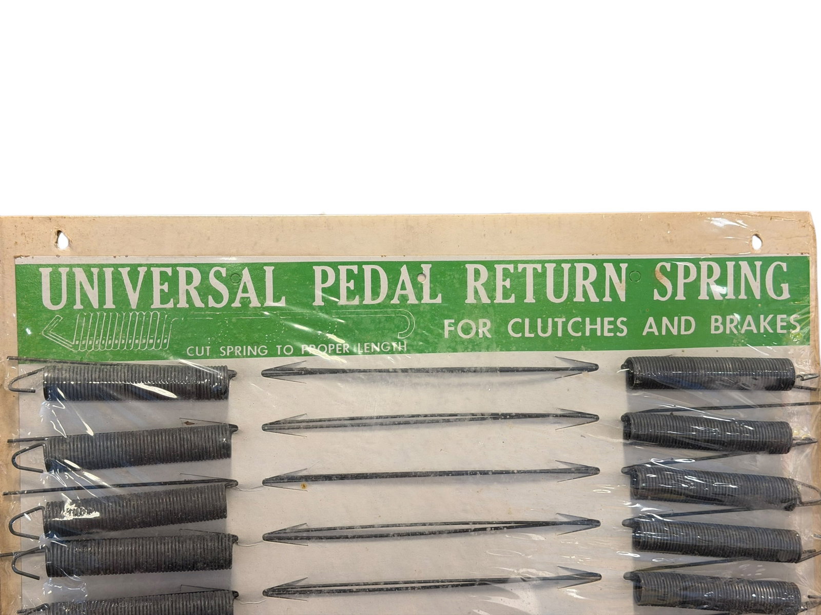 Universal Pedal Return Spring Advertising Display - 2